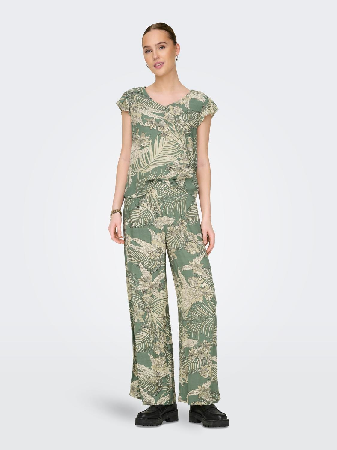 ONLY Schlupfhose »ONLPALINA LIFE LOOSE LONG PANTS PTM«