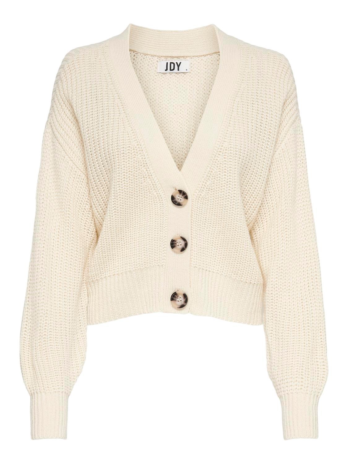 JDY Strickjacke »JDYJUSTY L/S SHORT CARDIGAN KNT NOOS«