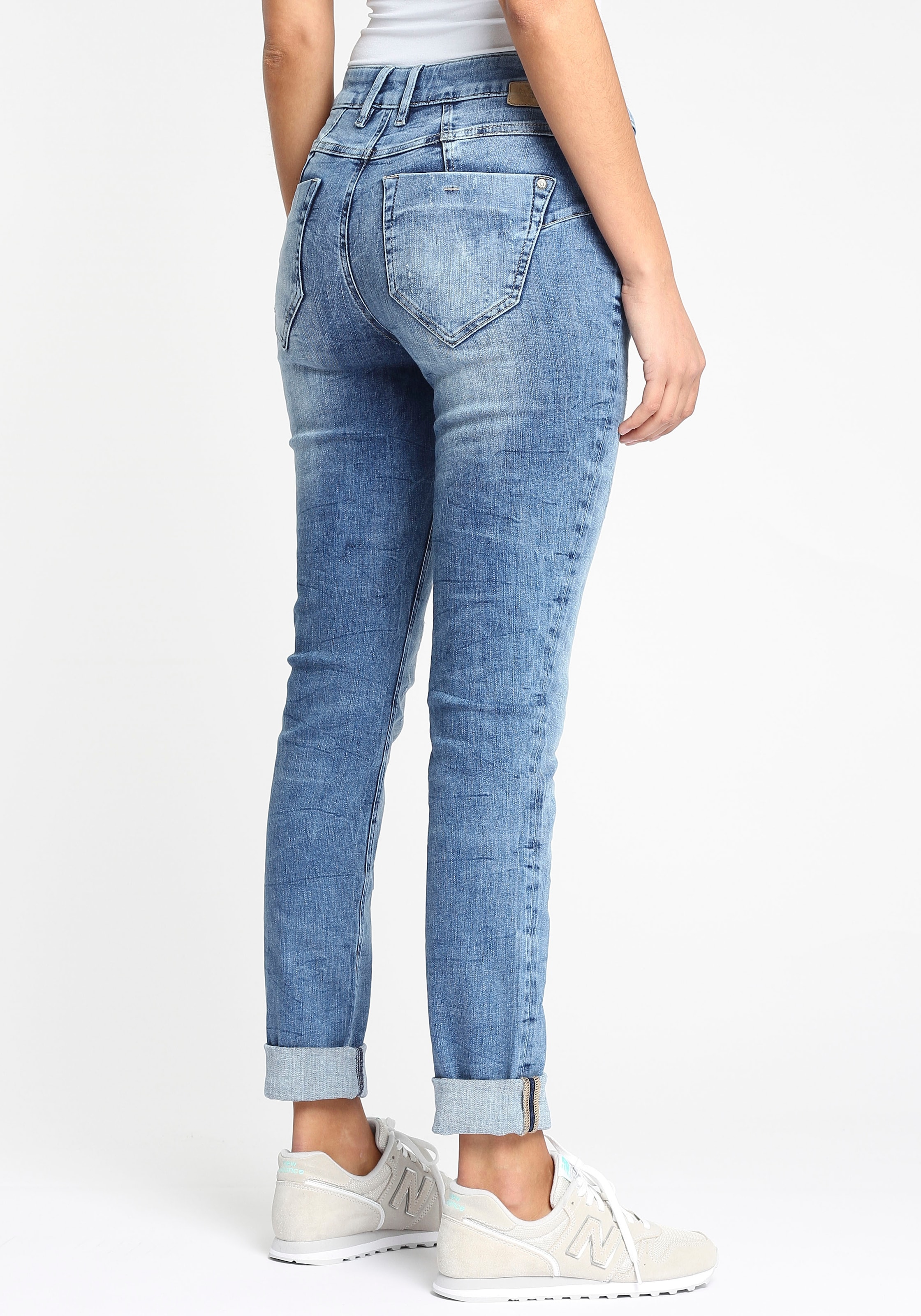 GANG Skinny-fit-Jeans »94MARISSA«, mit modischer vorn hinten & online bestellen Jelmoli-Versand V-Passe bei Schweiz