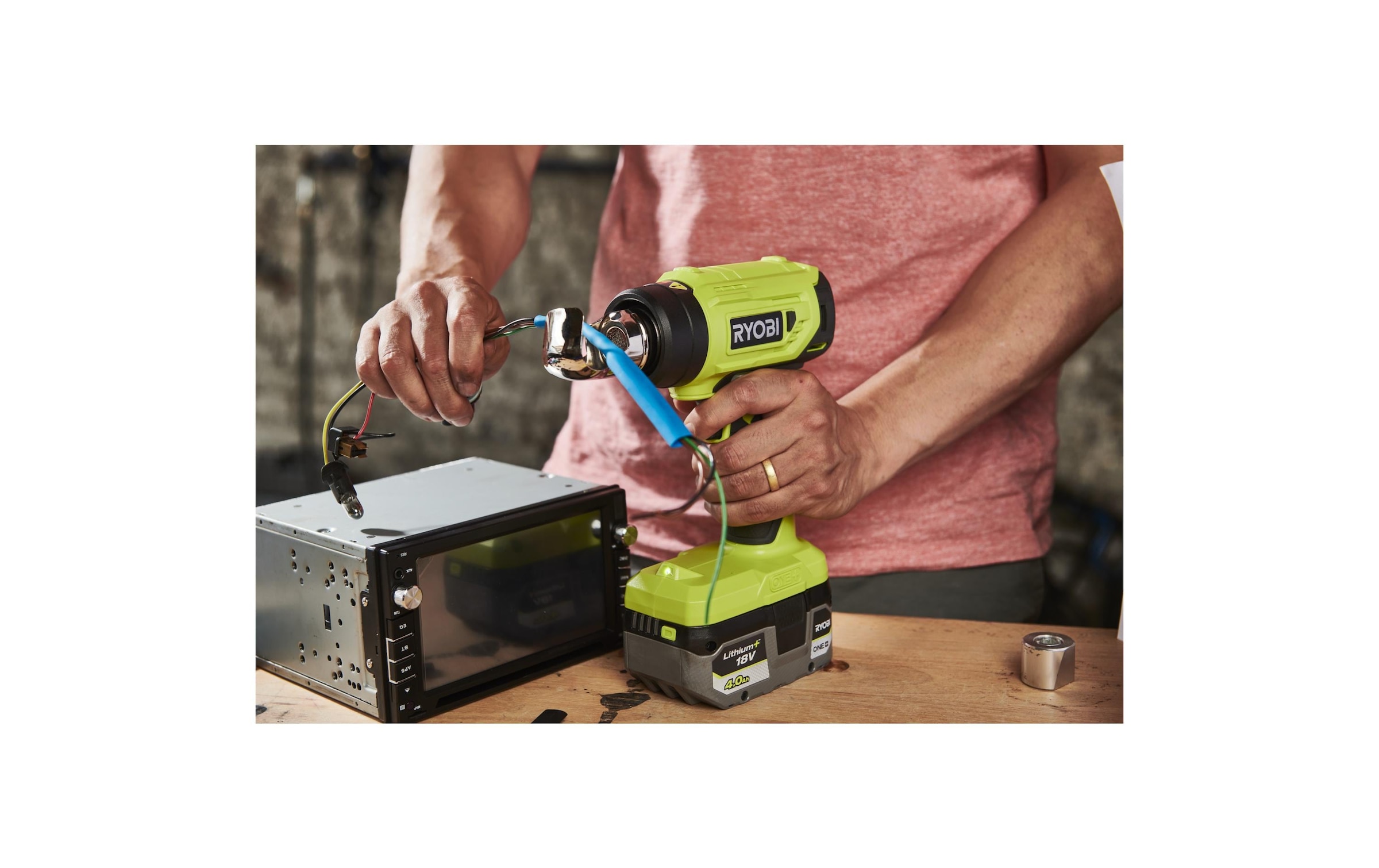 Heissluftgebläse »RYOBI R18 hG-0, 18 V, Solo«