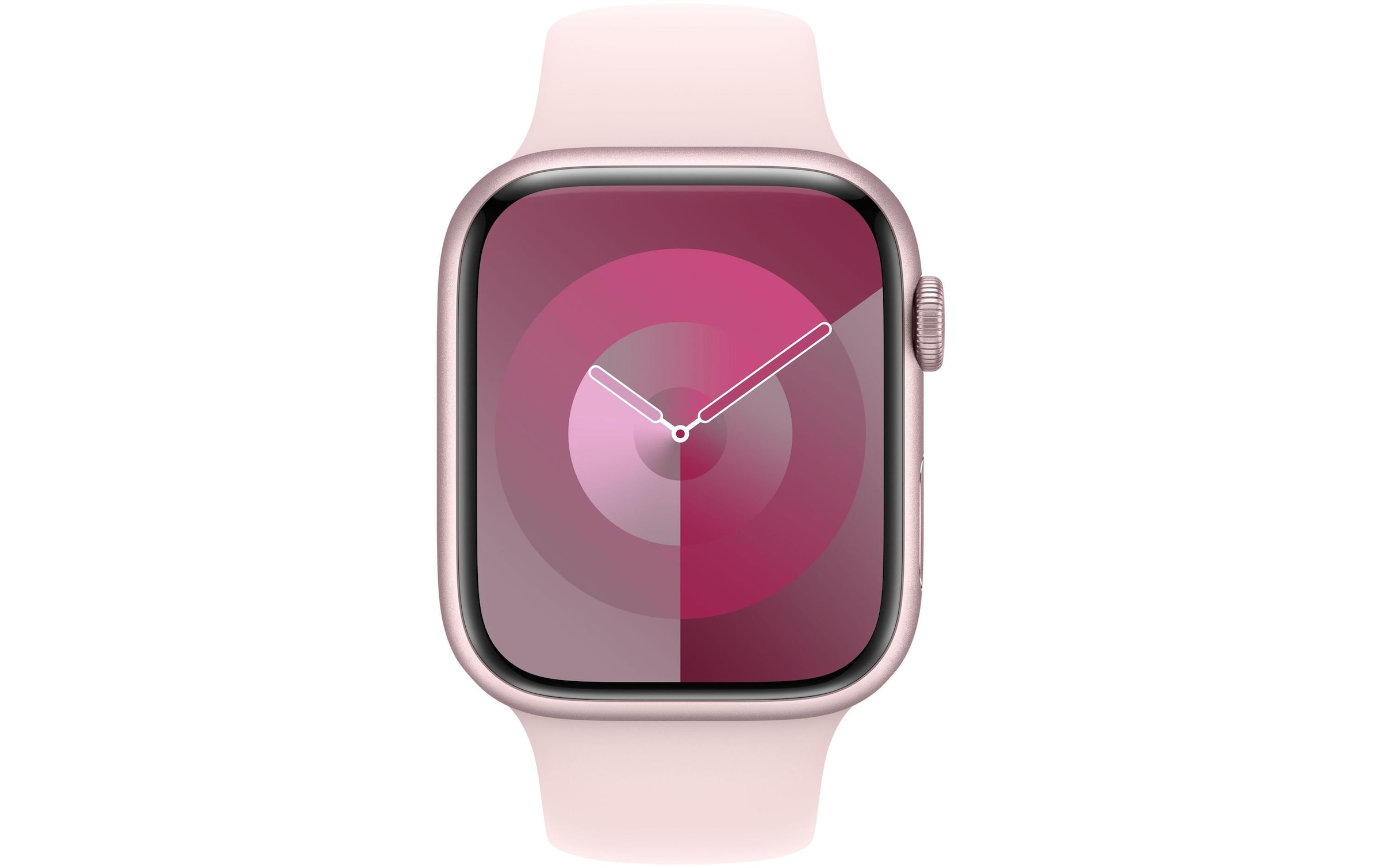 MT3V3ZM/A 45mm Jelmoli-Versand Sport jetzt kaufen M/L«, Apple Pink - ➥ Band | Light »Watch, Smartwatch-Armband