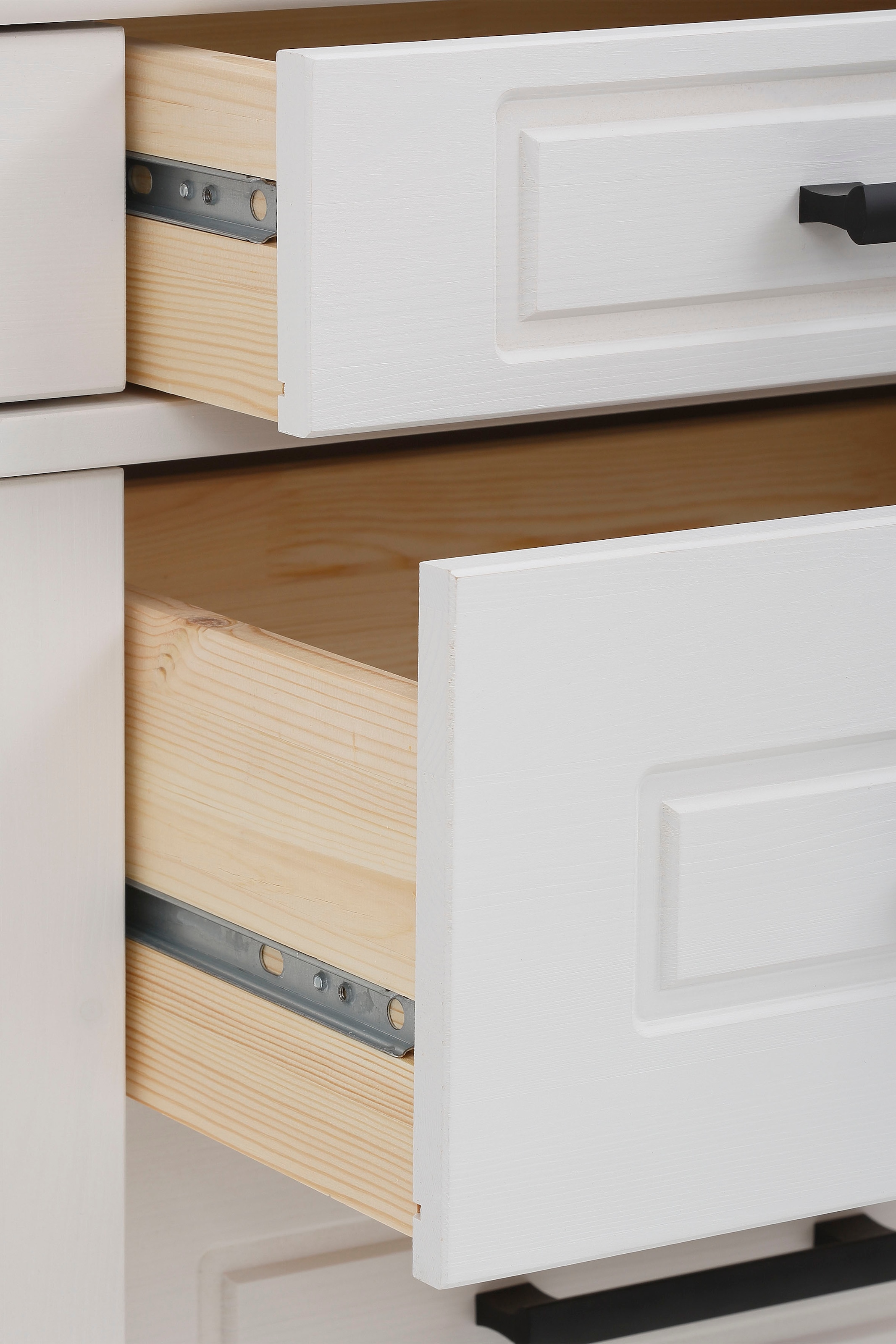 Home affaire Buffet »Anabel«, aus massiver Kiefer, mit Schiebetüren, Breite 186 cm