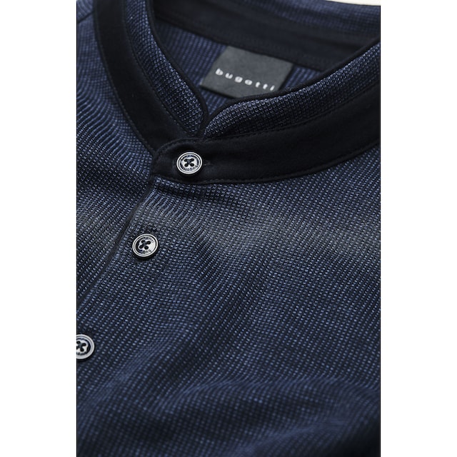 bugatti Langarm-Poloshirt, mit Stehkragen online bestellen | Jelmoli-Versand