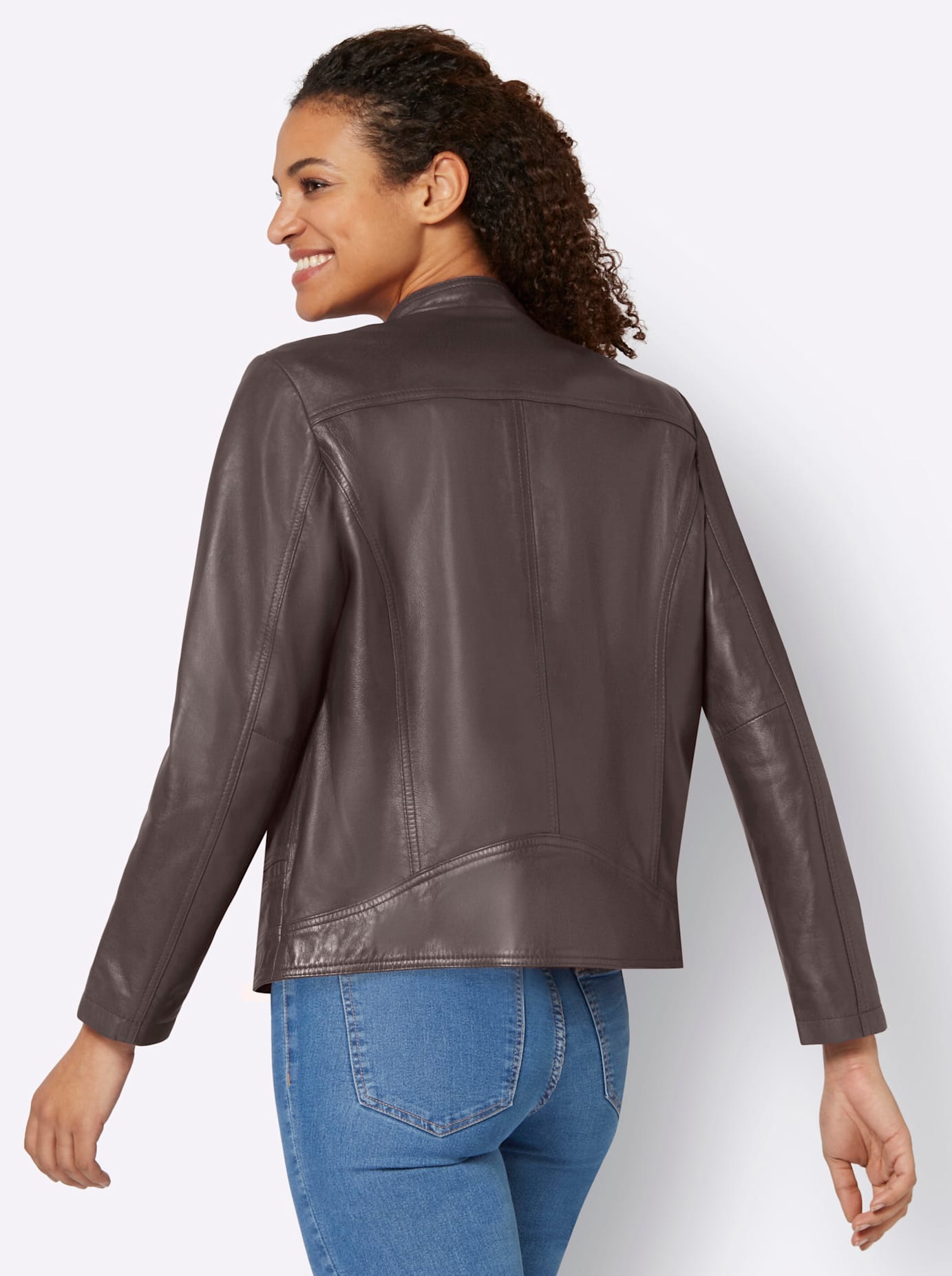 Inspirationen Lederjacke, ohne Kapuze