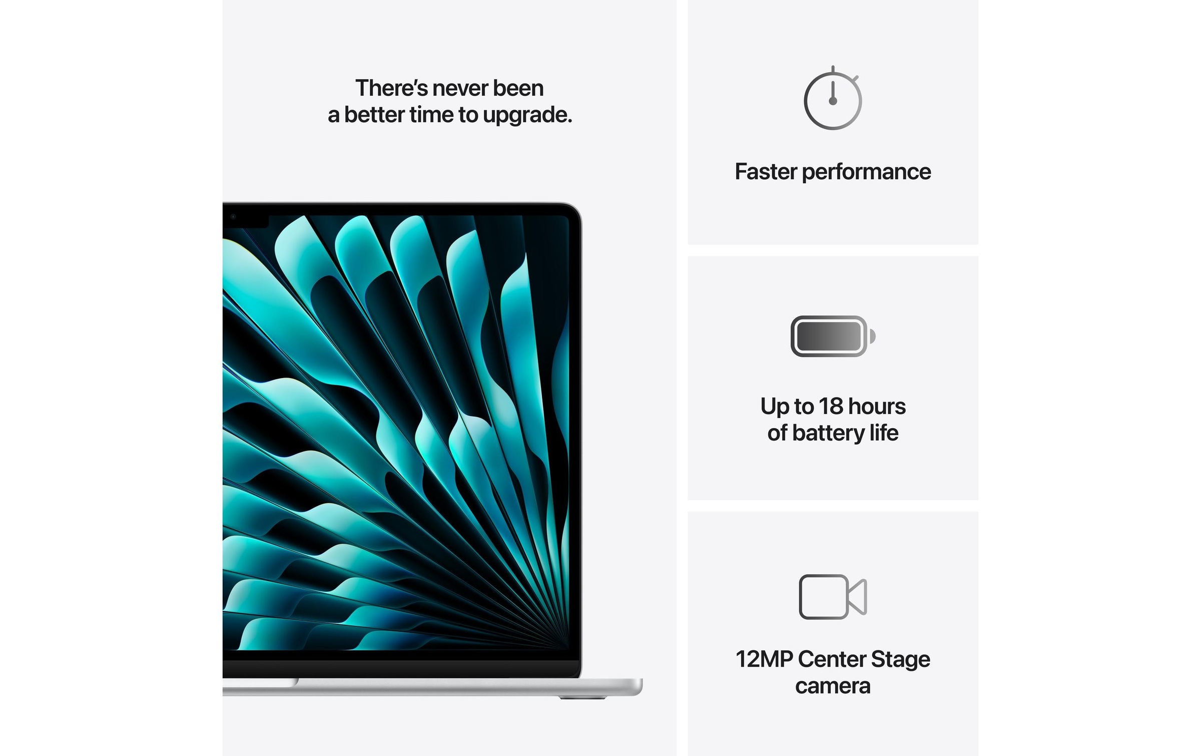 Apple Notebook »Air 15 2025 M4 10C GPU / 16 GB / 256 GB Silberfarben«