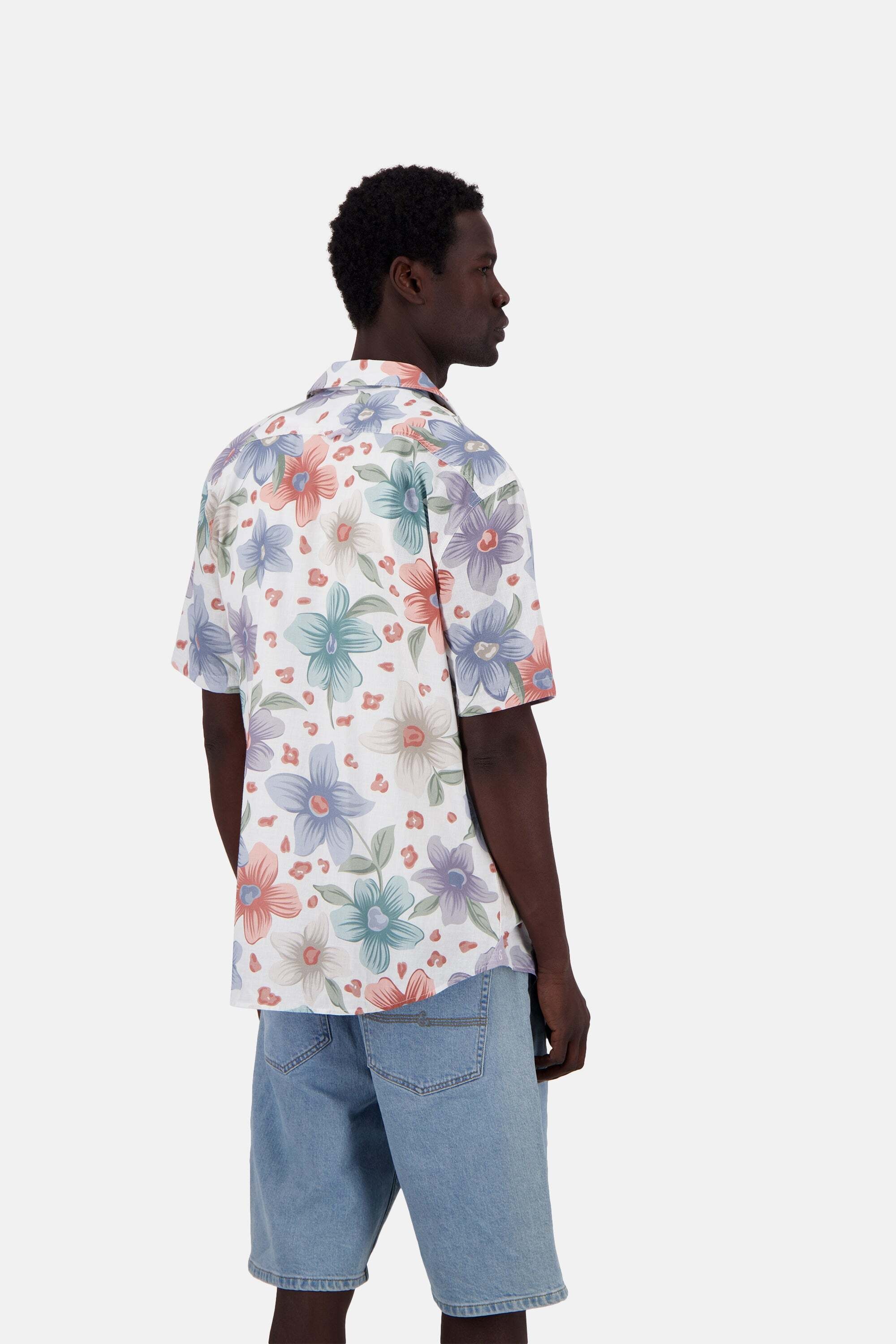 colours & sons Kurzarmhemd »colours & sons Kurzarmhemd Shirt-Printed«