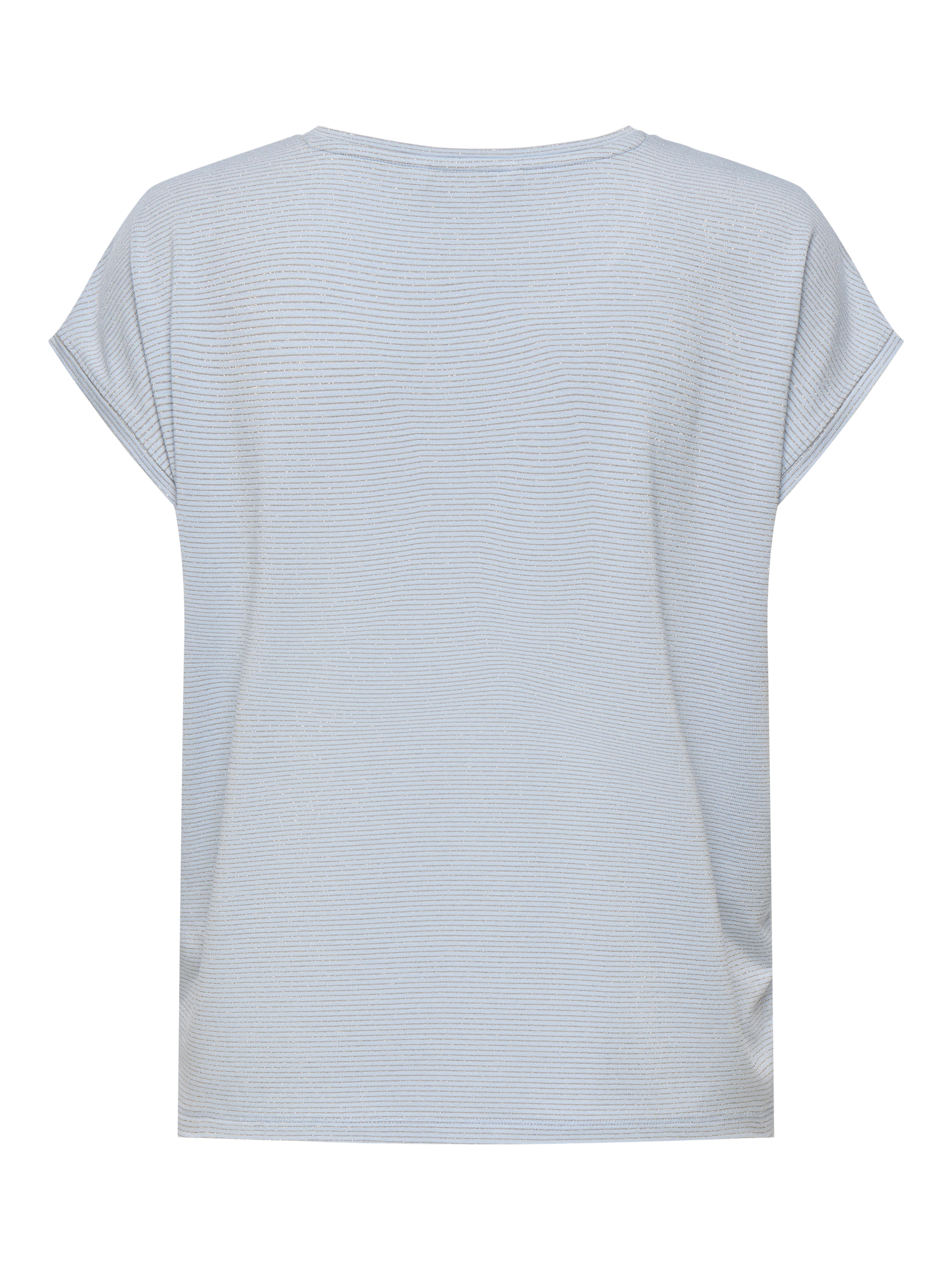 ONLY Kurzarmshirt »ONLCLAUDIA S/S GLITTER STRIPE TOP JRS«