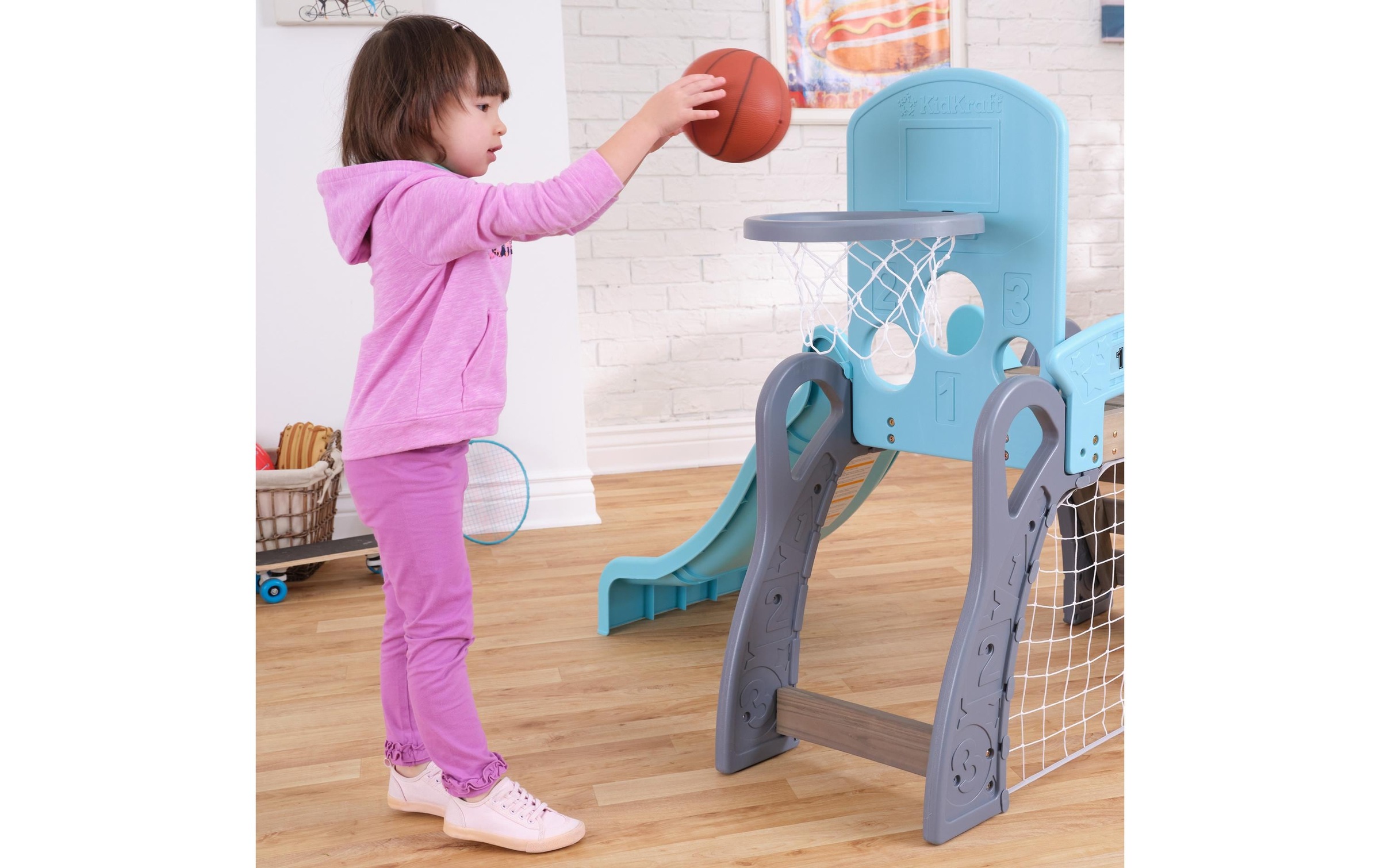 Rutsche »Kid Kraft 5-in-1 Sport-Klettergerüst«