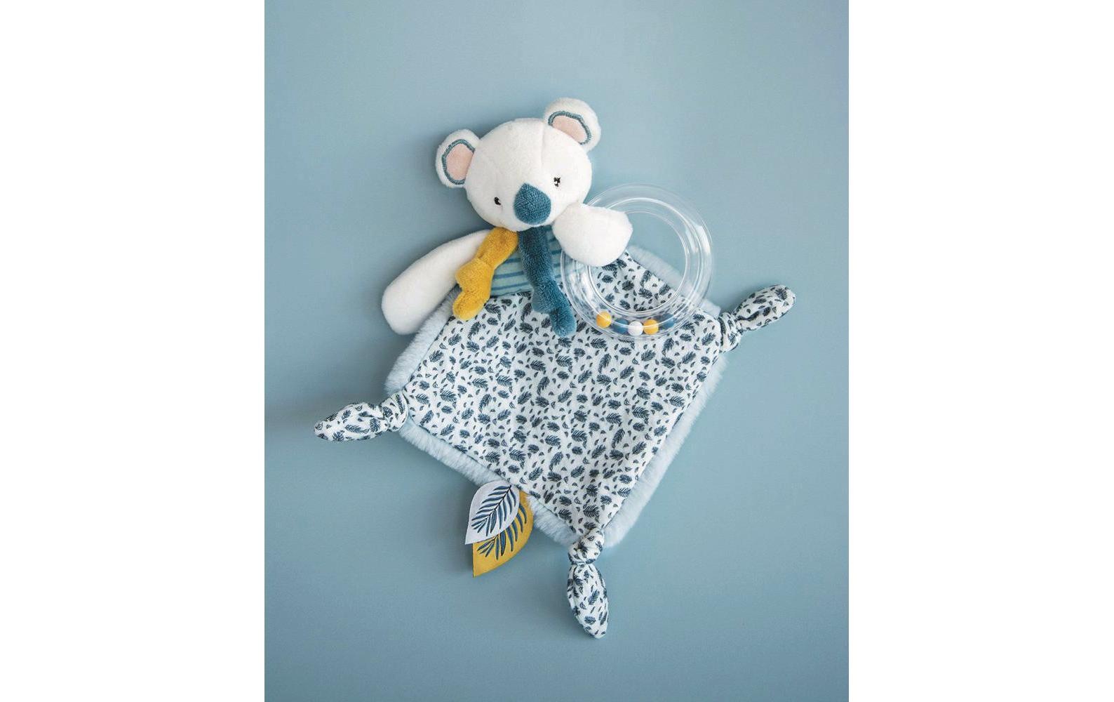 Schmusetuch »DouDou et compagnie Koala Rassel mit Schmusetuch 22 cm«