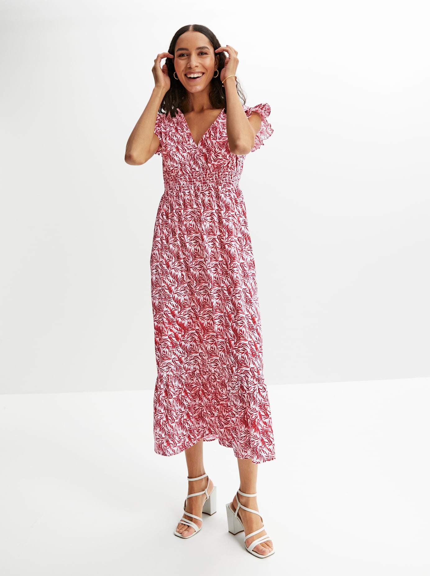 Inspirationen Druckkleid »Viskose-Kleid«