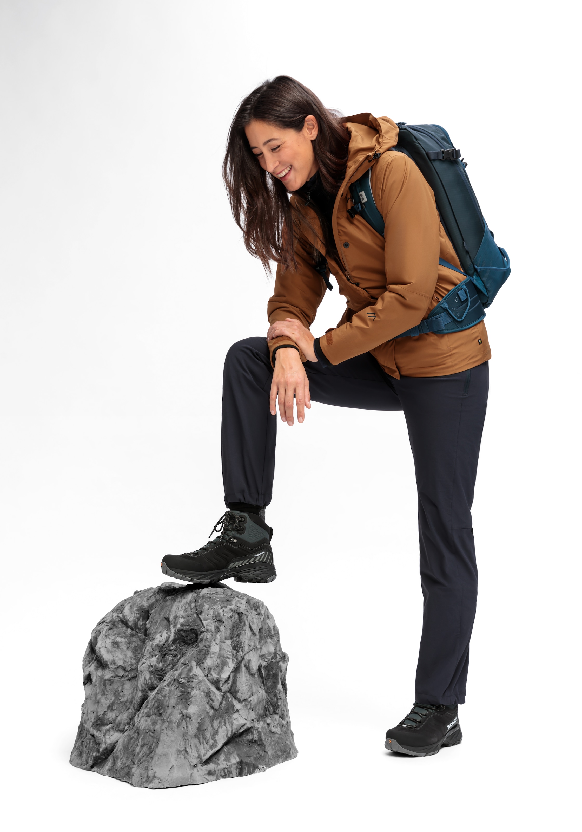 Maier Sports Funktionsjacke »Metor 3in1 W«, Damen Outdoorjacke, wasserdicht, RV-Taschen, Kapuze