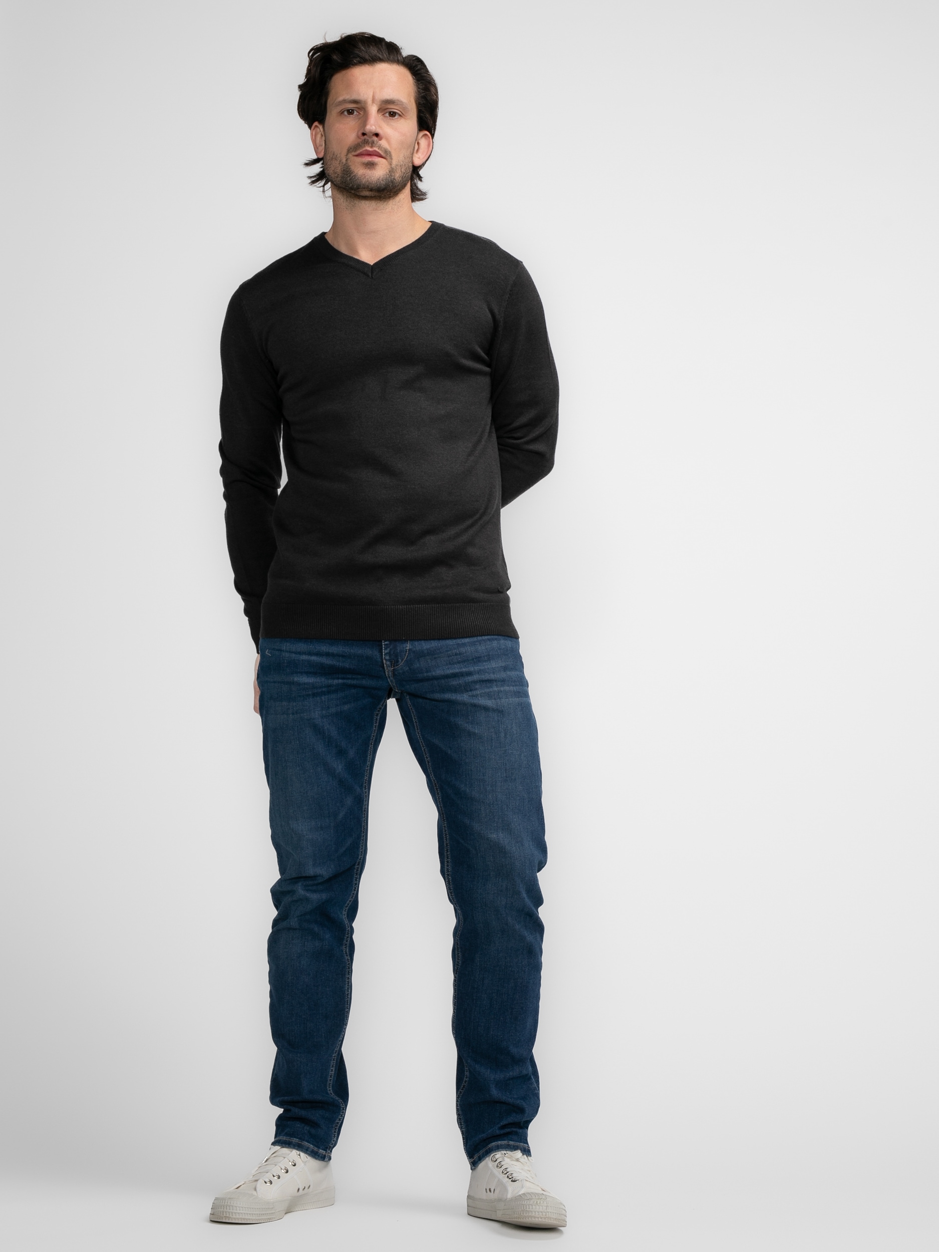 Petrol Industries V-Ausschnitt-Pullover »Men Knitwear V-Neck Basic«