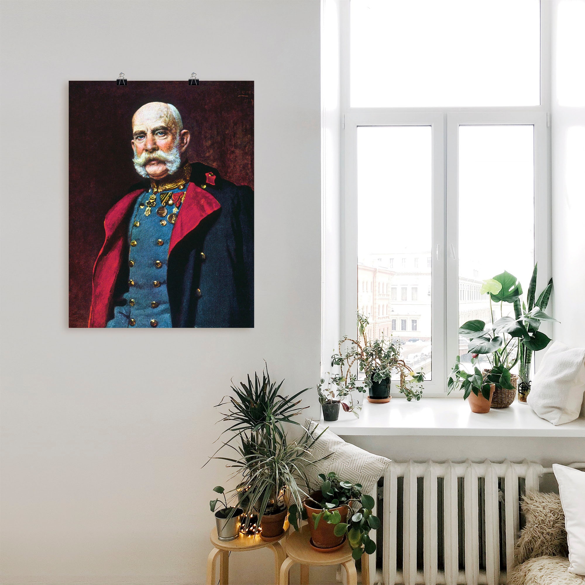 Artland Wandbild »Kaiser Franz Joseph I., 1902«, Menschen, (1 St.), als Leinwandbild, Poster in verschied. Grössen