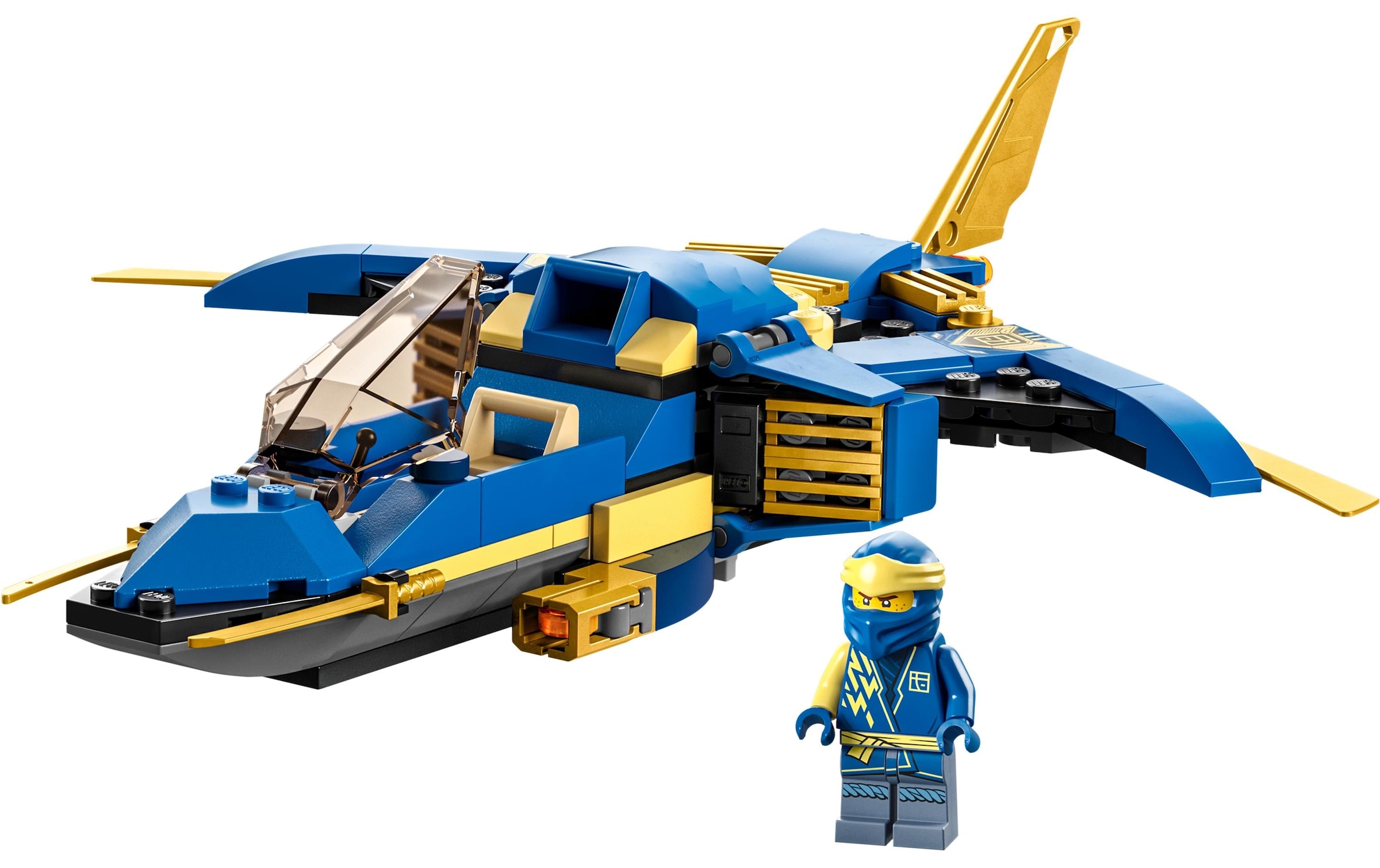 LEGO® Konstruktionsspielsteine »Jays Donner-Jet EVO«, (146 St.)