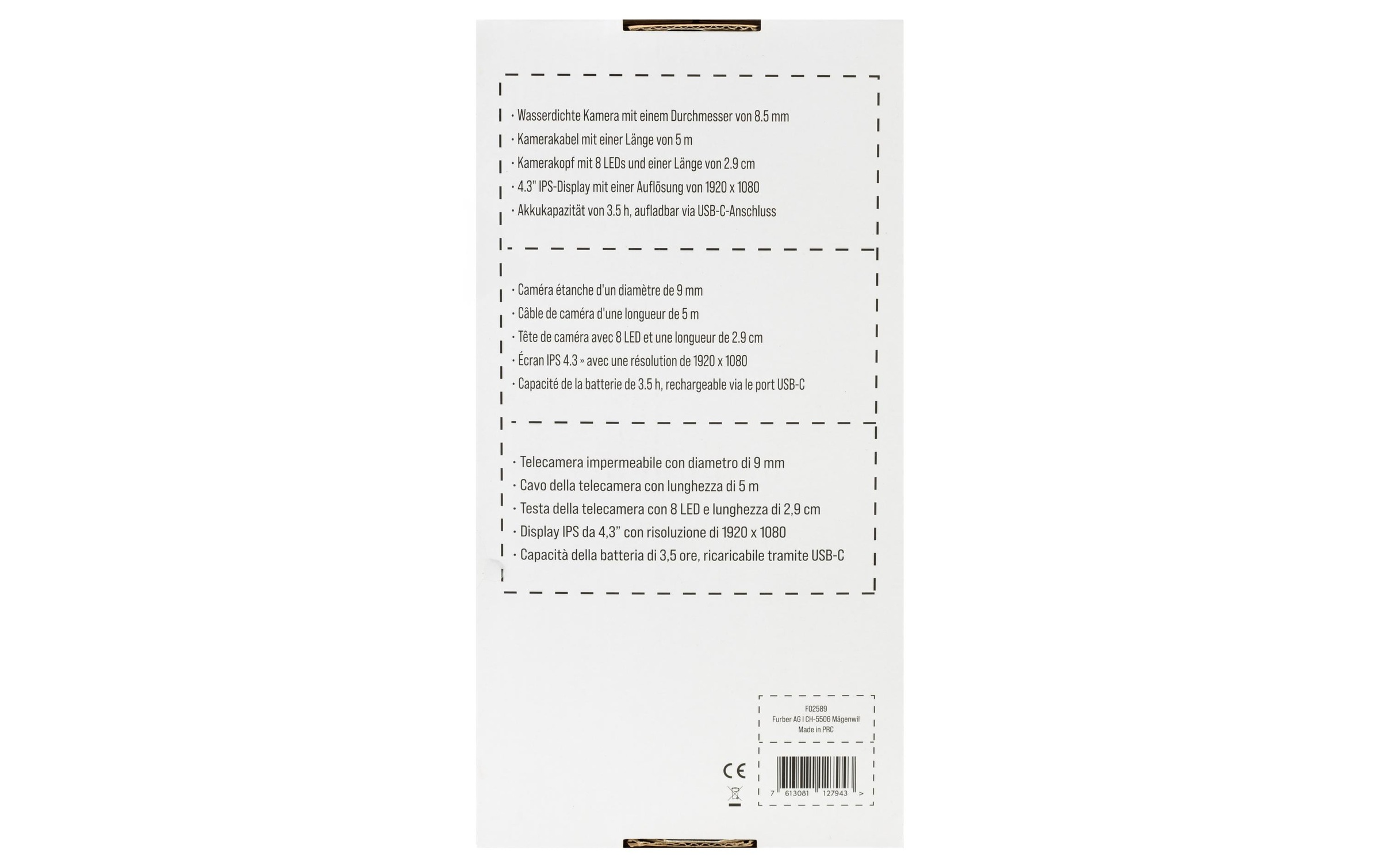 STRUCT Inspektionskamera »Detecto Pro«