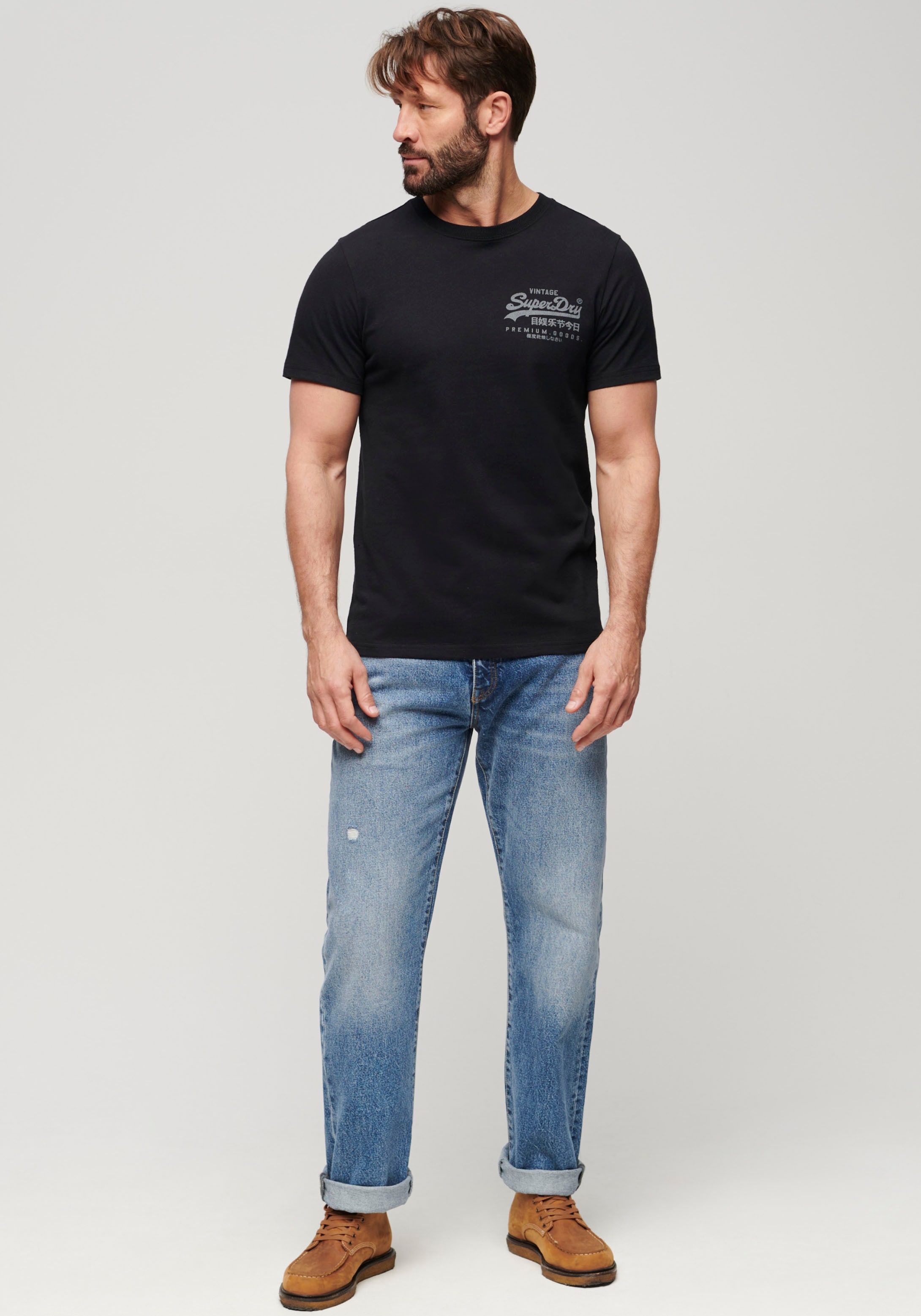 Superdry T-Shirt »CLASSIC VL HERITAGE CHEST TEE«