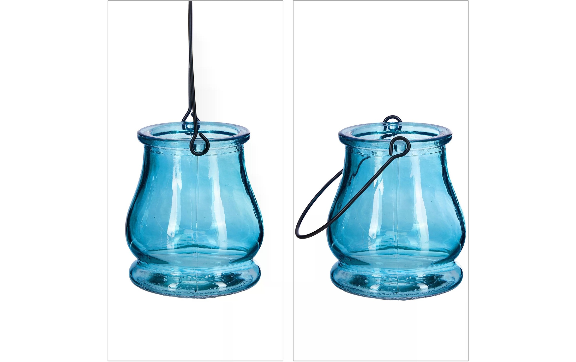 relaxdays Windlicht »Summer 45421 cm Glas und Metall 12 Stück«