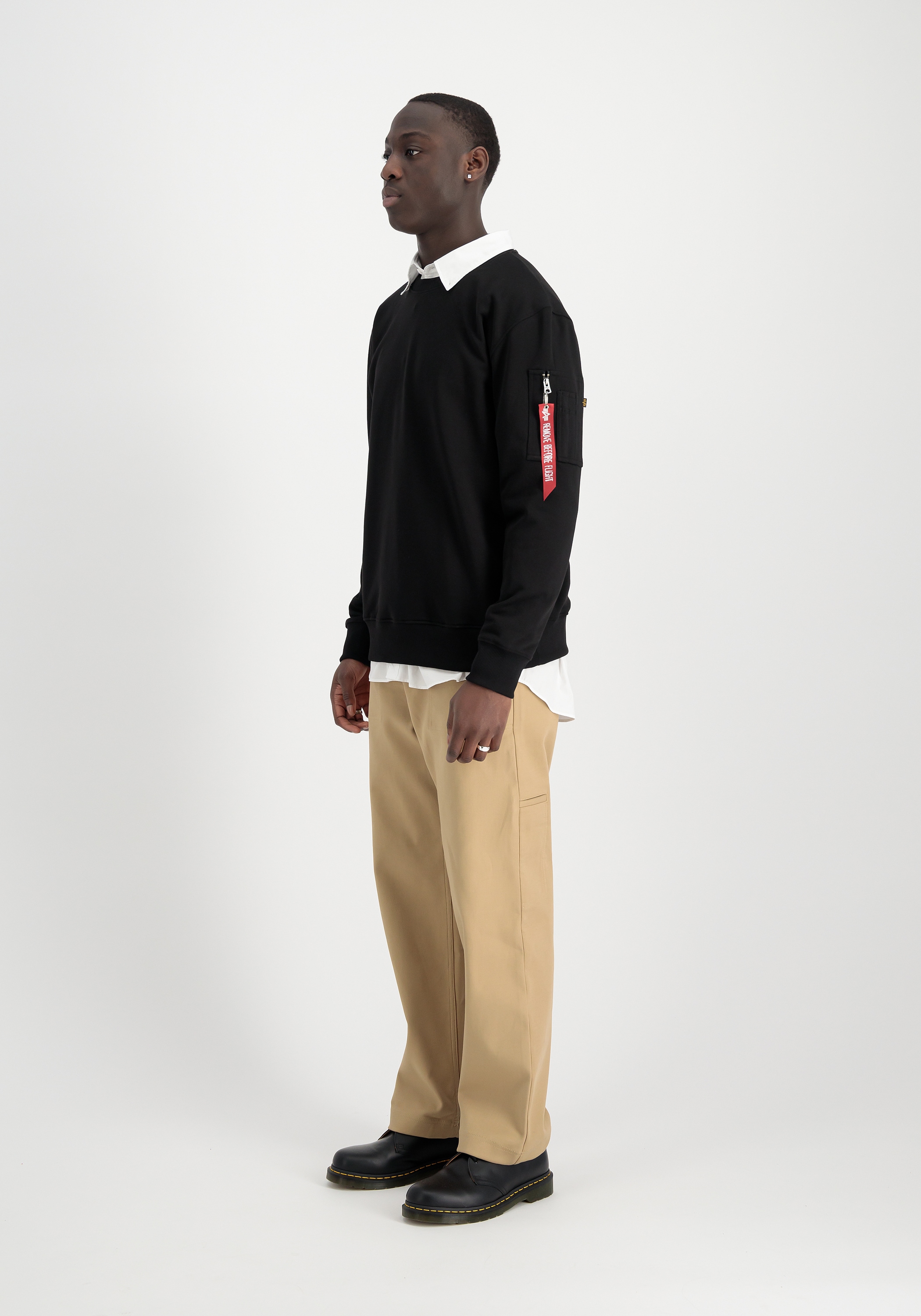 Alpha Industries Sweater »Alpha Industries Men - Sweatshirts USN Blood Chit Sweatshirt«