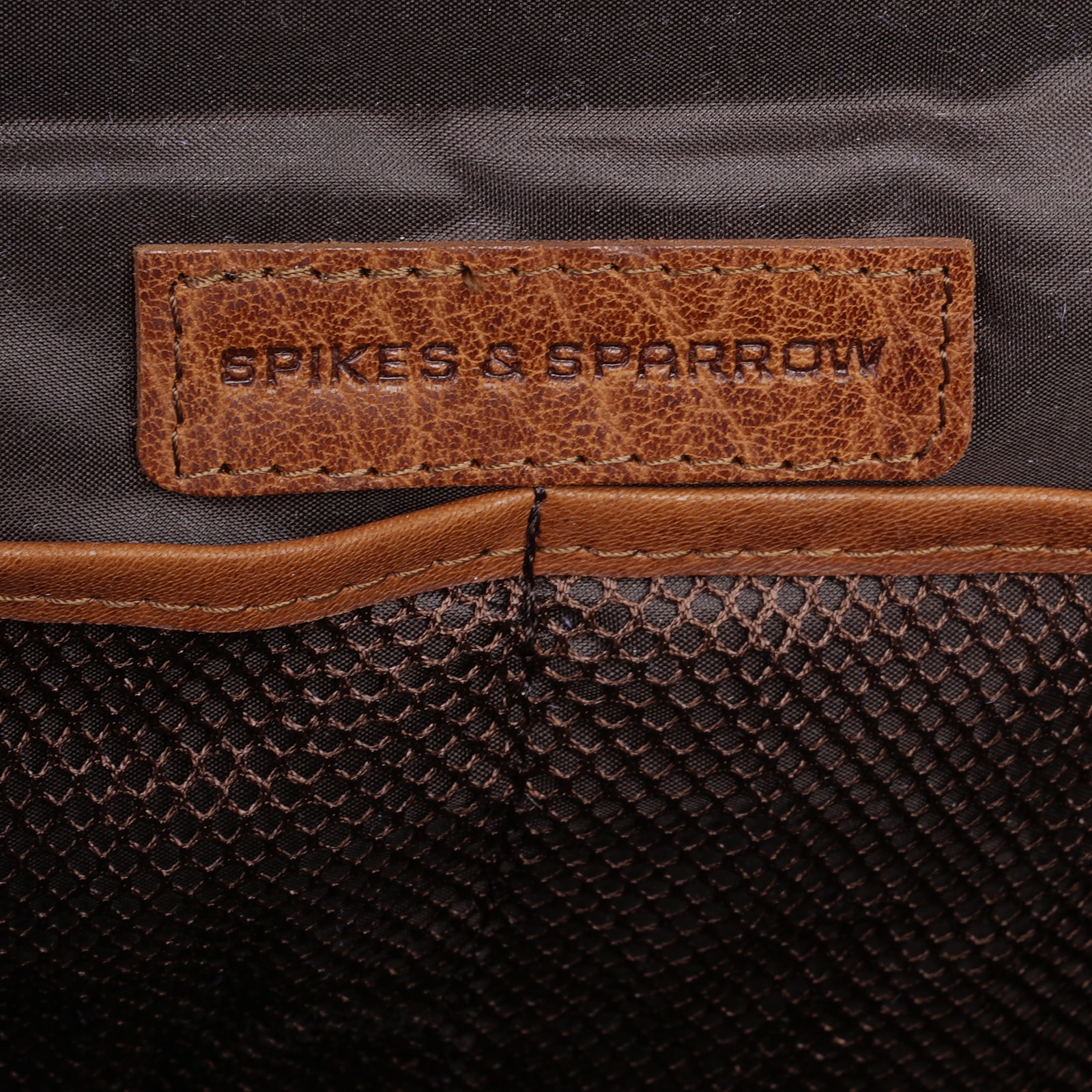 Spikes & Sparrow Kulturbeutel »TOILETRY BAG«, echt Leder