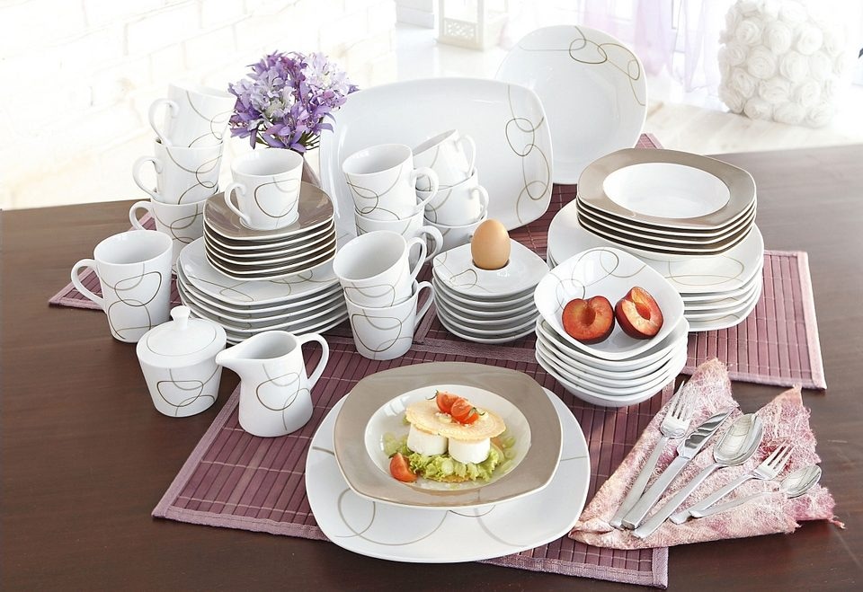 ❤ Ritzenhoff & Breker Kaffeeservice »Geschirr-Set, Service Alina«, (Set, 18  tlg.), 18 Teile, für 6 Personen entdecken im Jelmoli-Online Shop