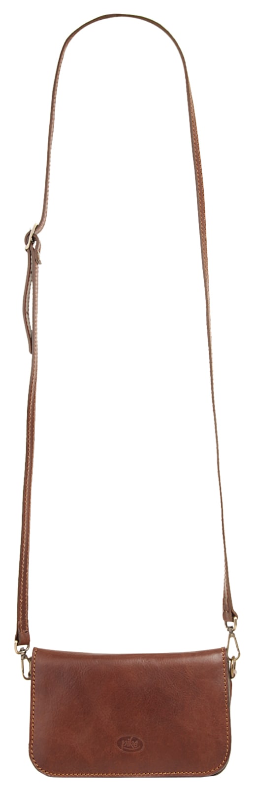 Piké Umhängetasche, echt Leder, Made in Italy