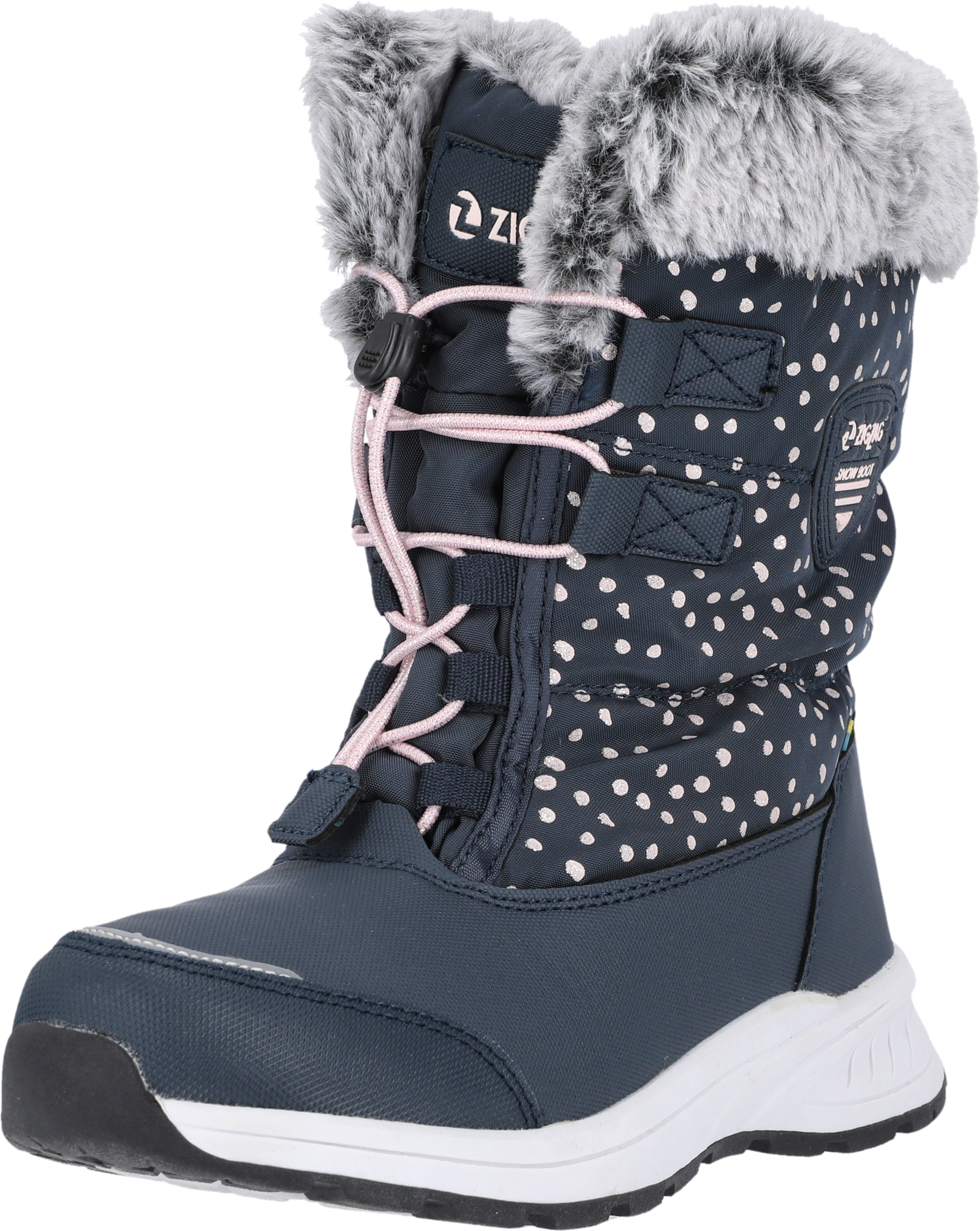 ZIGZAG Winterboots »WESEND KIDS BOOT WP V2« Winterstiefel,Schnürstiefel, Winterschuhe, wasserdicht, gefüttert