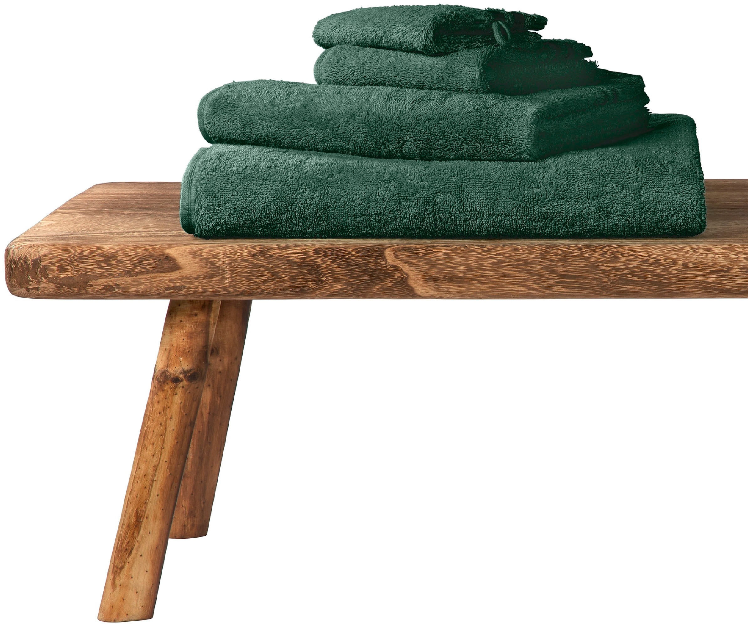 Schiesser Handtücher "Skyline Color aus 100 % Baumwolle mit eleganter Streifenbordüre" MADE IN GREEN by OEKO-TEX