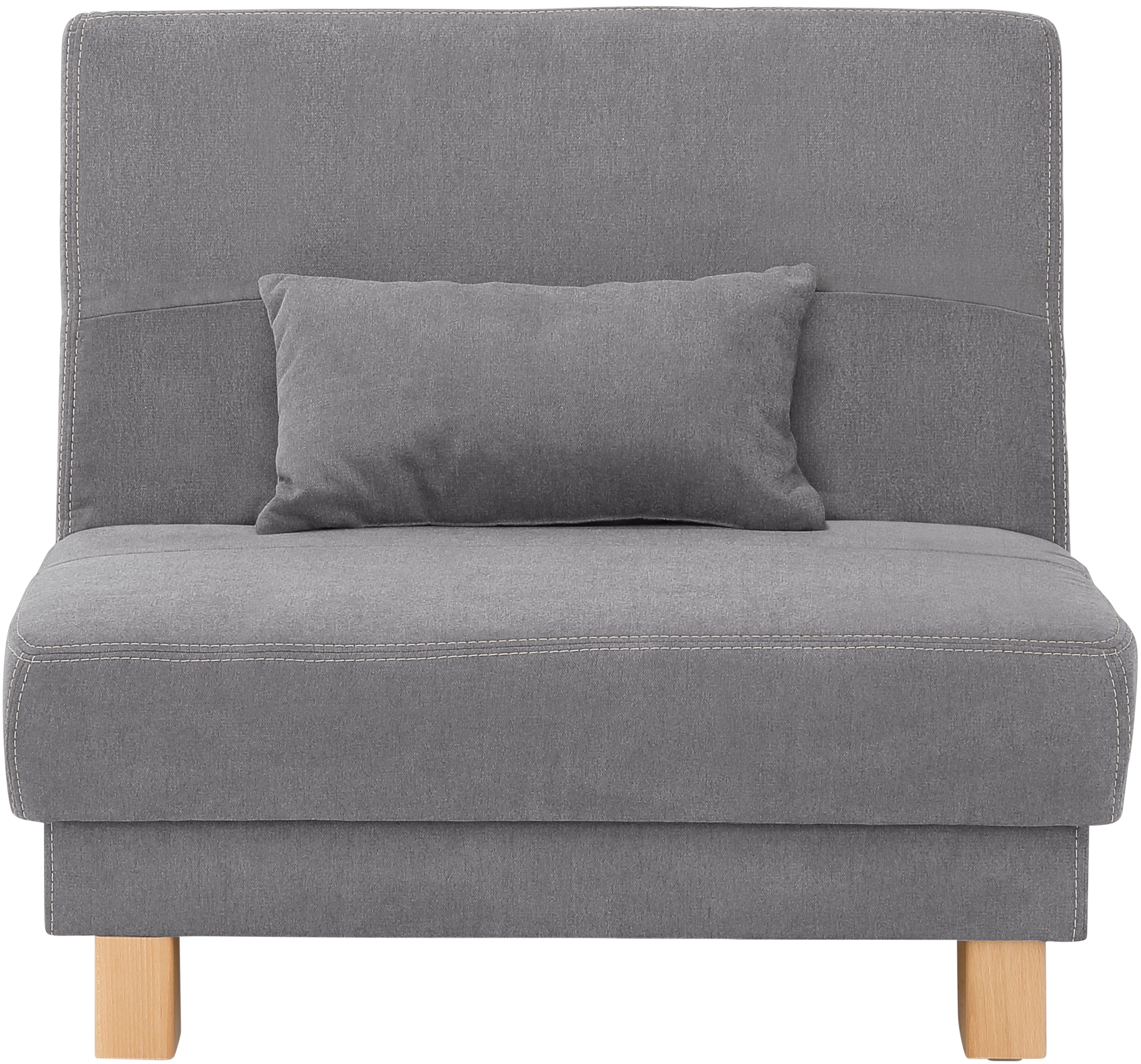Home affaire Schlafsofa »Gina«, vom Sofa zum Bett mit einem Handgriff, in 4 Breiten, Nierenkissen