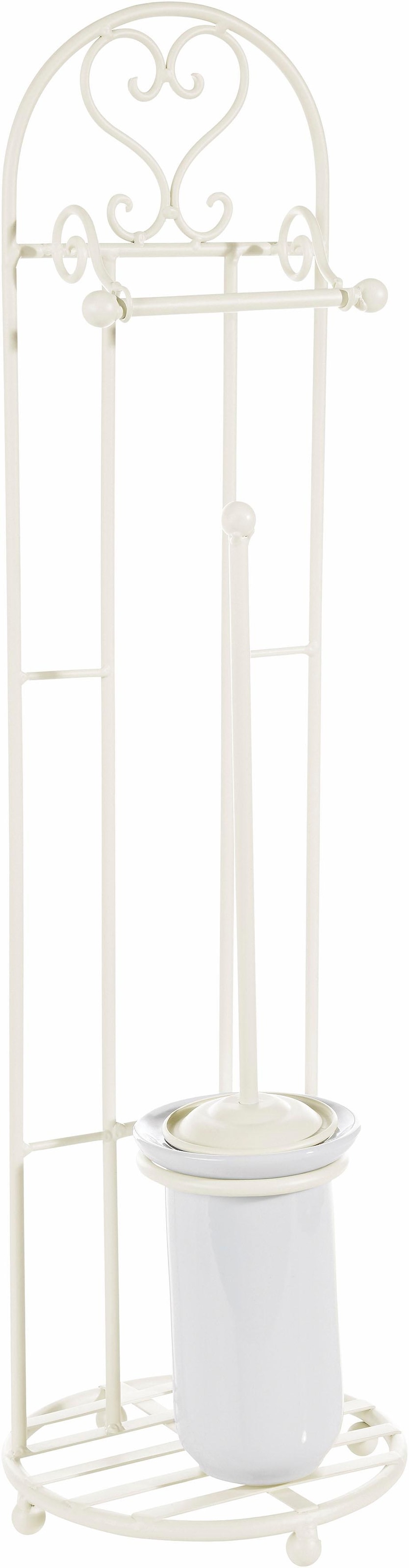 Ambiente Haus Toilettenpapierhalter »Antik«, antikweiss