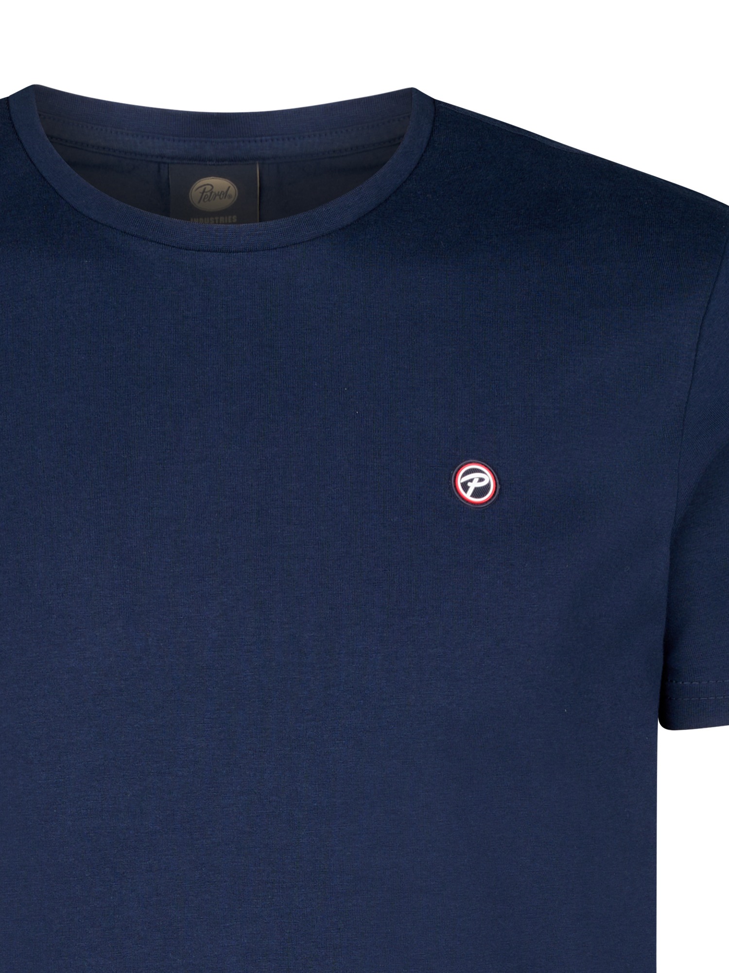 Petrol Industries Rundhalsshirt, mit Logo Stickerei