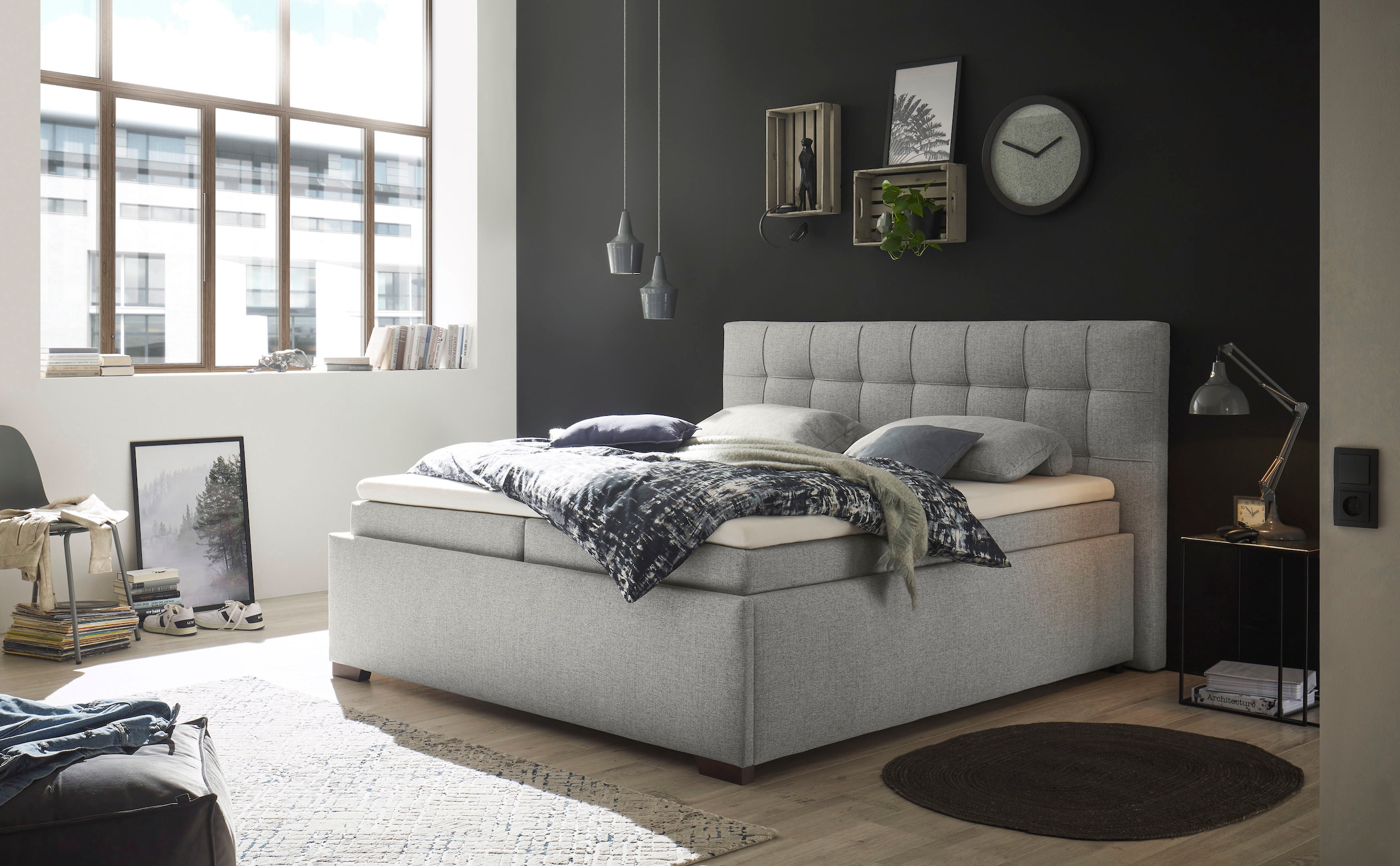 ED EXCITING DESIGN Boxbett »Artos«, inkl. zwei Bettkästen