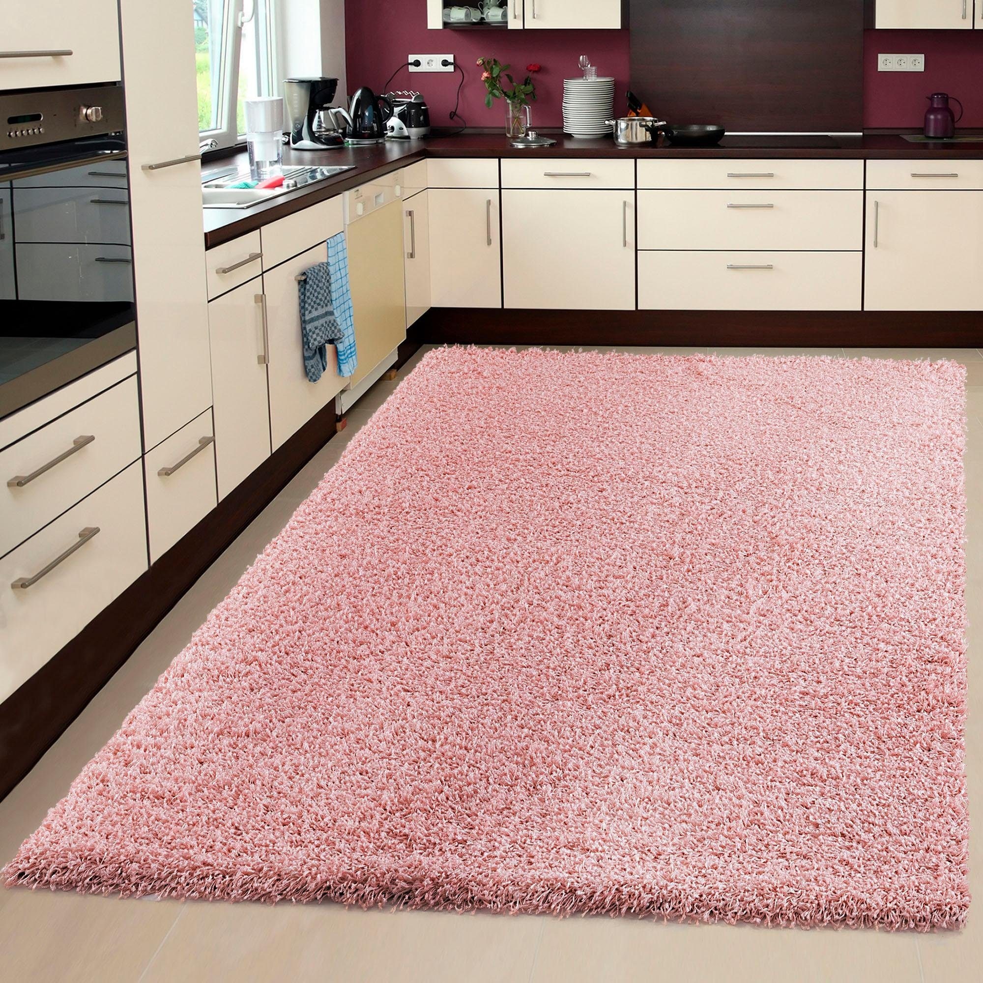 Sanat Hochflor-Teppich »LOCA«, rechteckig, Wohnzimmer, Langflor, Shaggy, Schlafzimmer