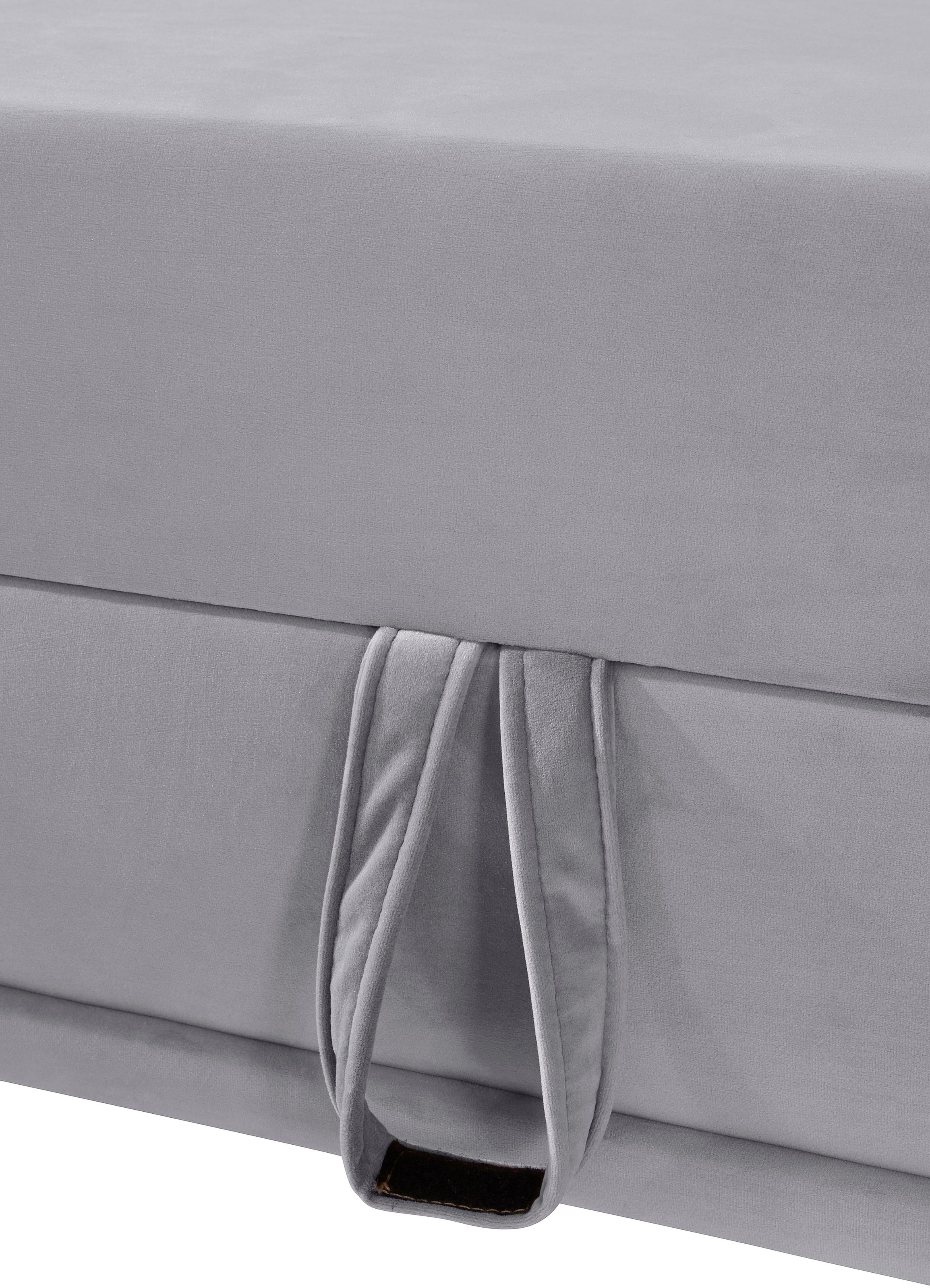 Places of Style Wohnlandschaft »Costello U-Form, mit Sitztiefenverstellung, Armteilverstellung und«, 3 Nierenkissen, optional Bettfunktion und Bettkasten