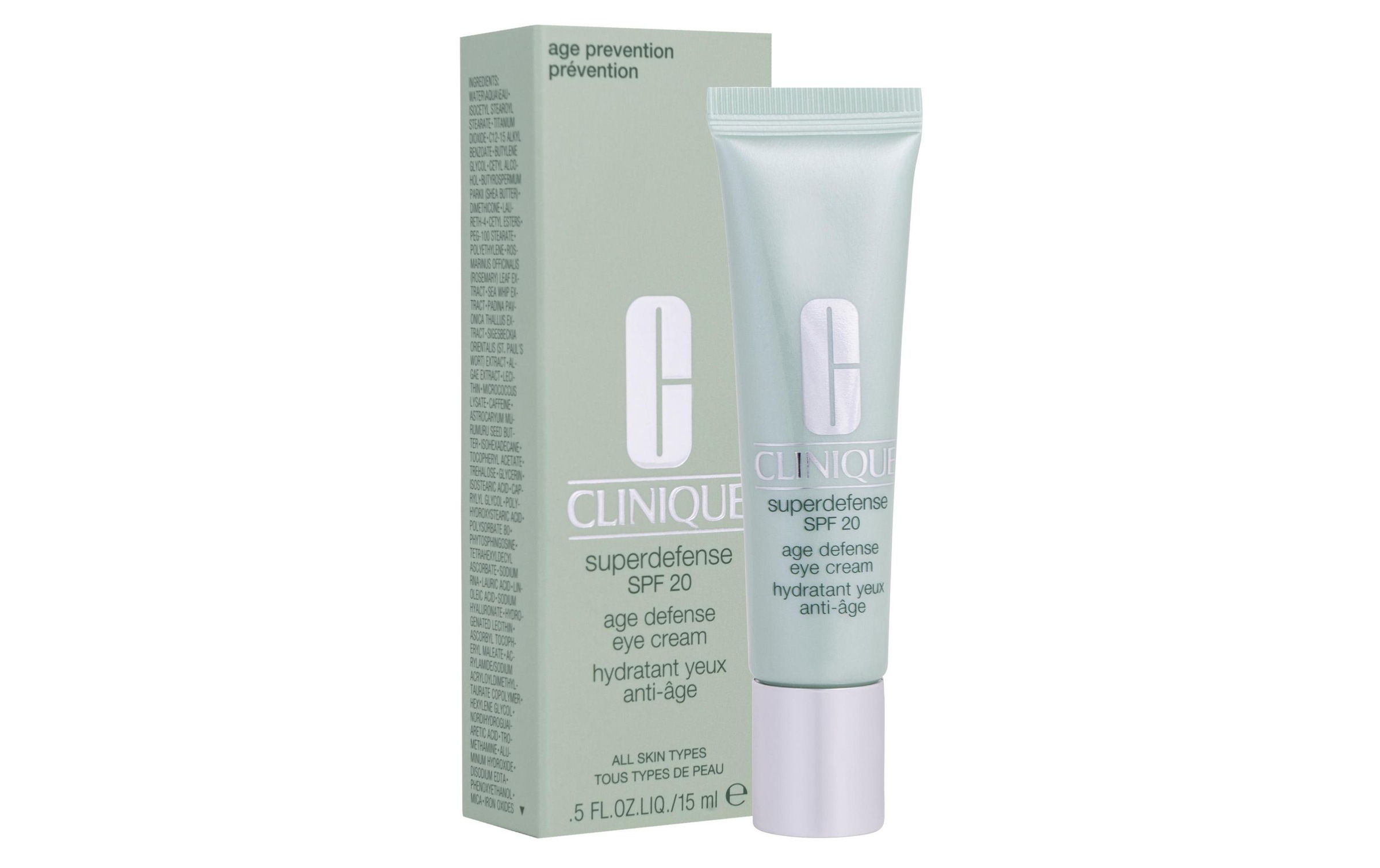 CLINIQUE Augencreme »Superdefense LSF 20 15 ml«, Premium Kosmetik