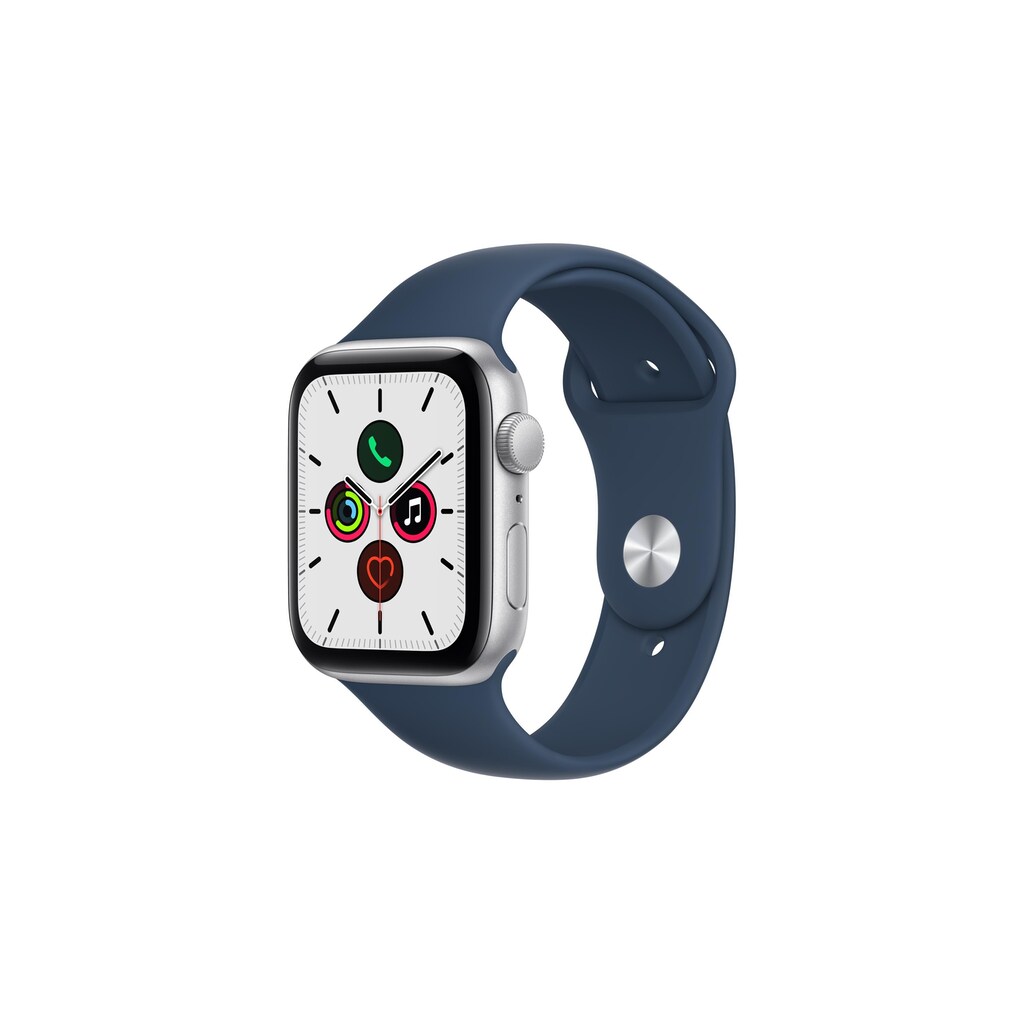 Apple Smartwatch »SE 44mm GPS Silber«, (Watch OS)