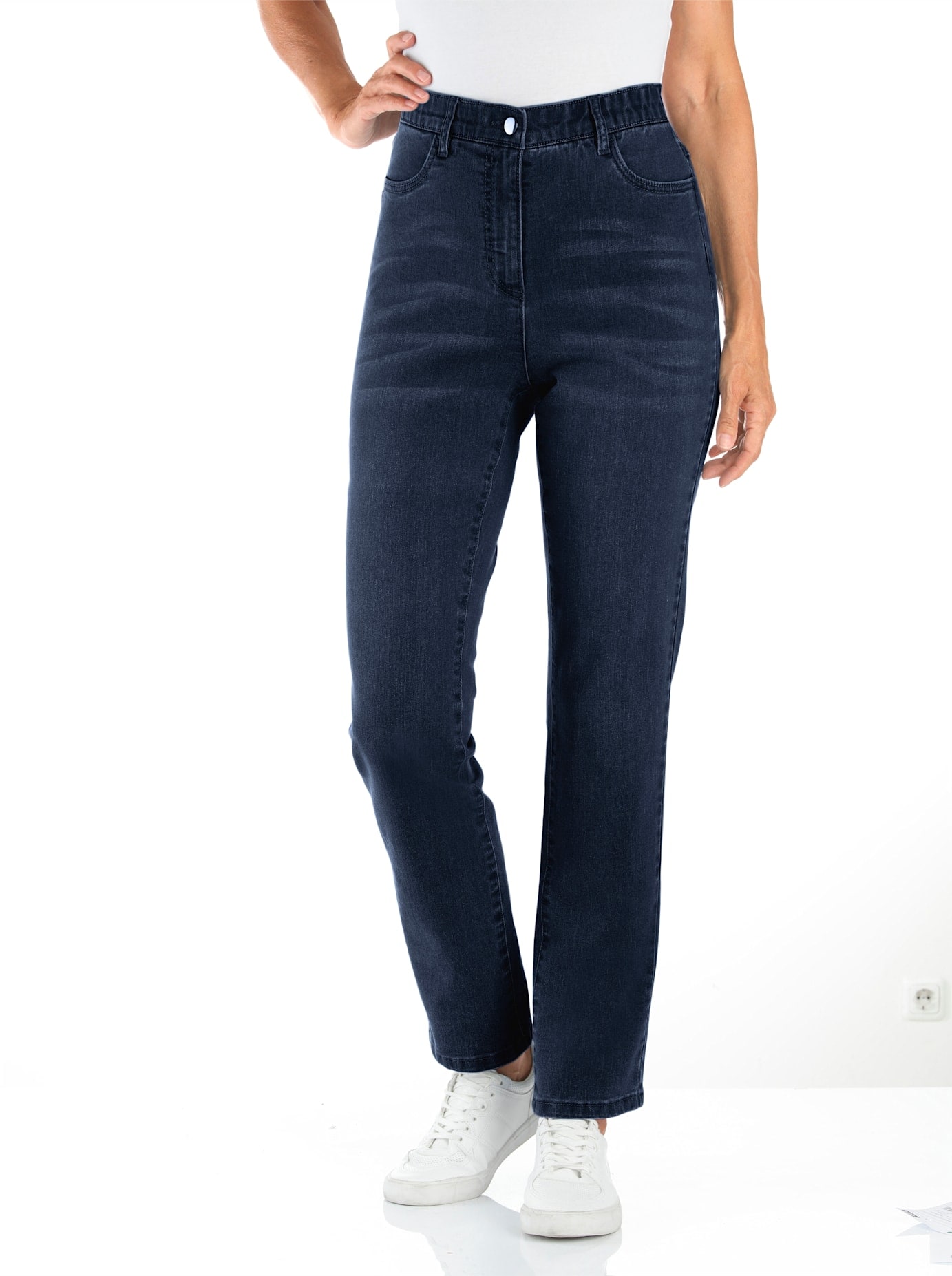 High-waist-Jeans, (1 tlg.)