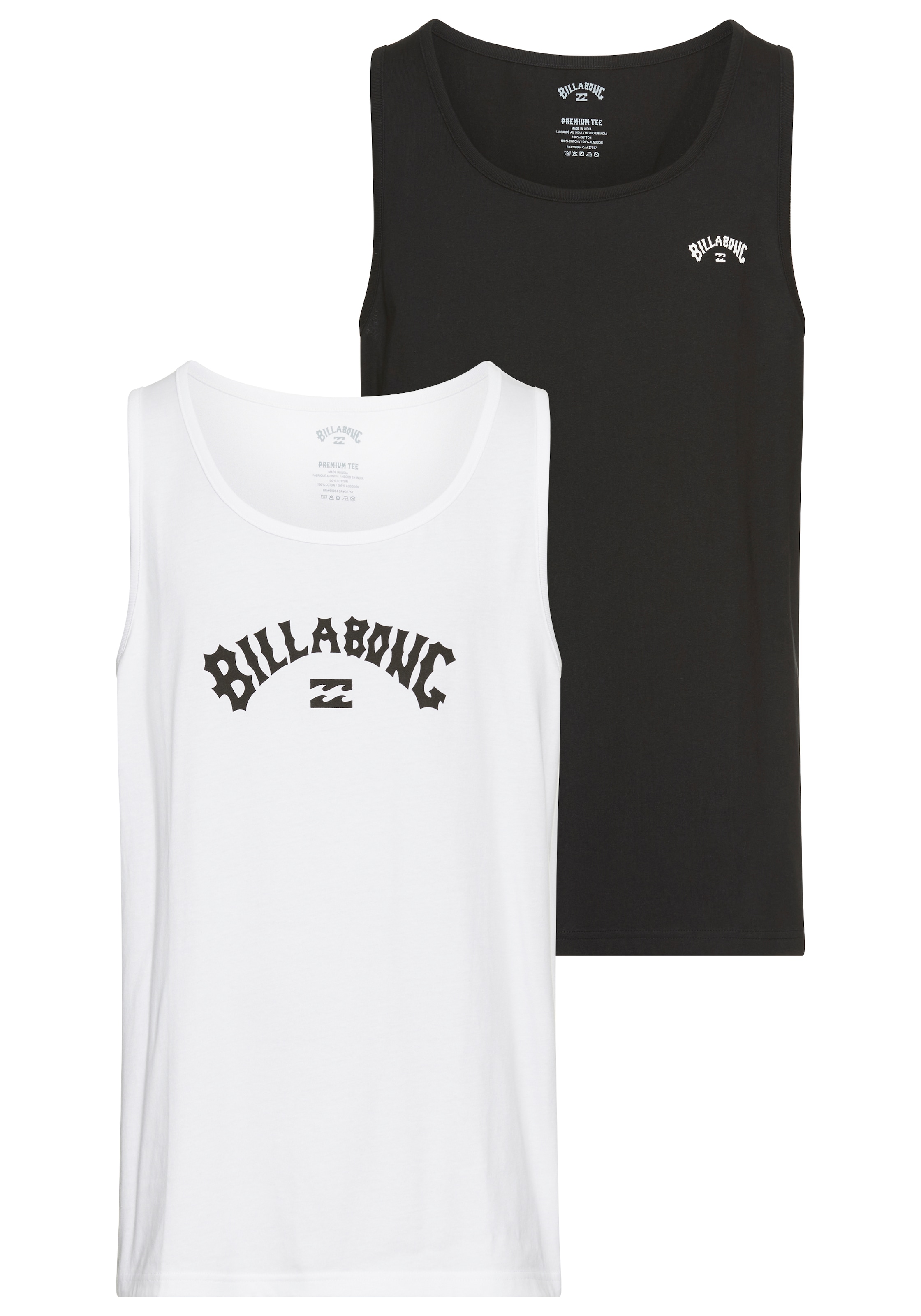 Billabong Tanktop »ARCH WAVE«, (Packung, 2 tlg., 2er-Pack)