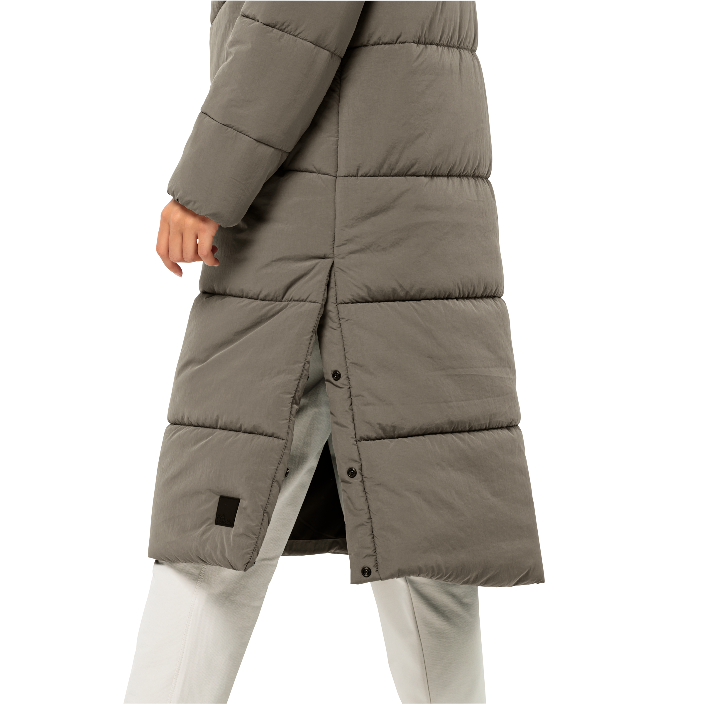 Jack Wolfskin Funktionsmantel »KAROLINGER LONG COAT W«, mit Kunstfaserfüllung