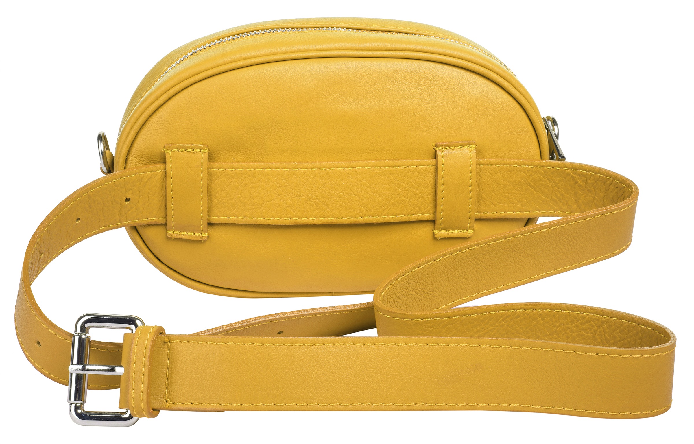 Cluty Gürteltasche, echt Leder, Made in Italy