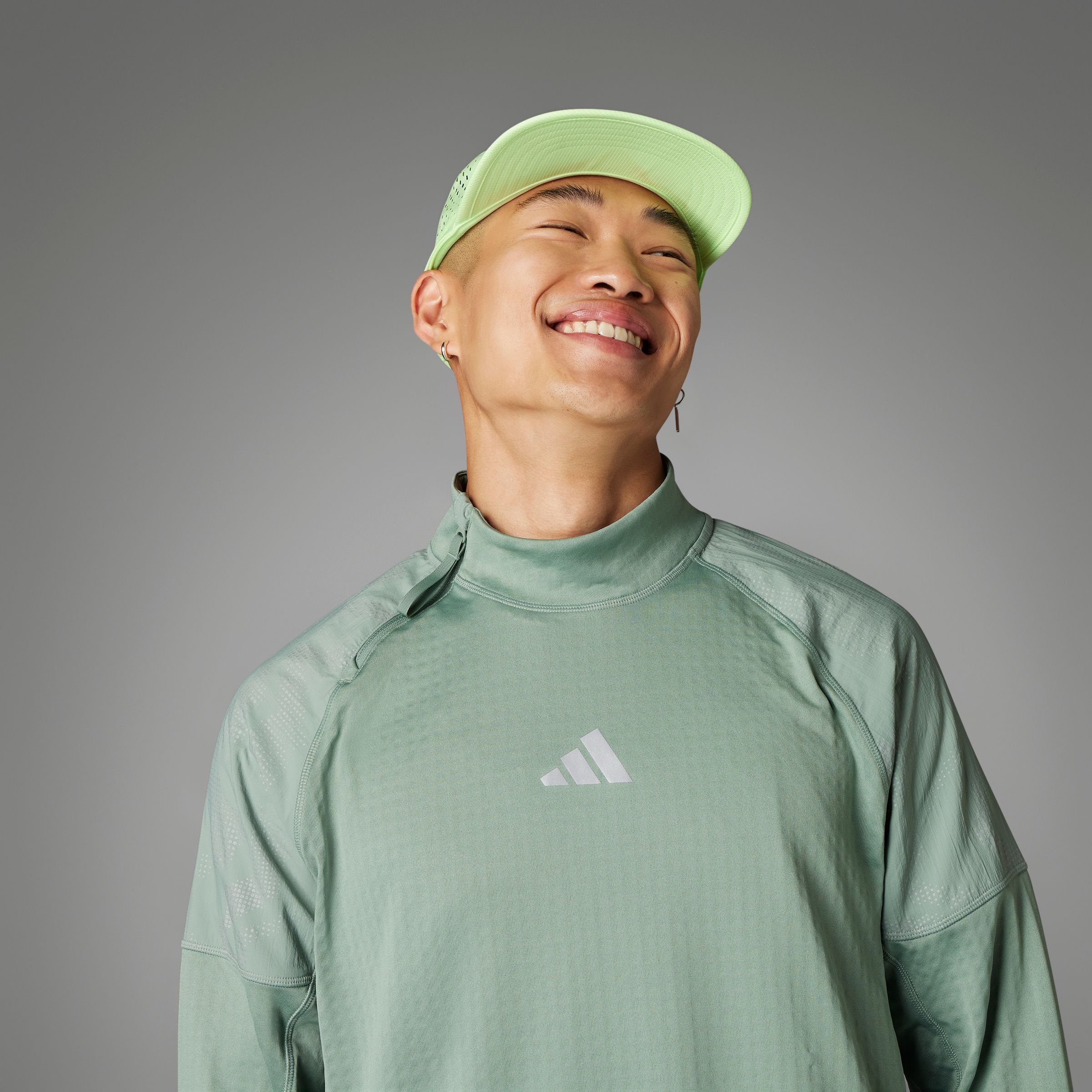 adidas Performance Rollkragenshirt »ULT HIVIS 1/2 M«, Running Langarmshirt