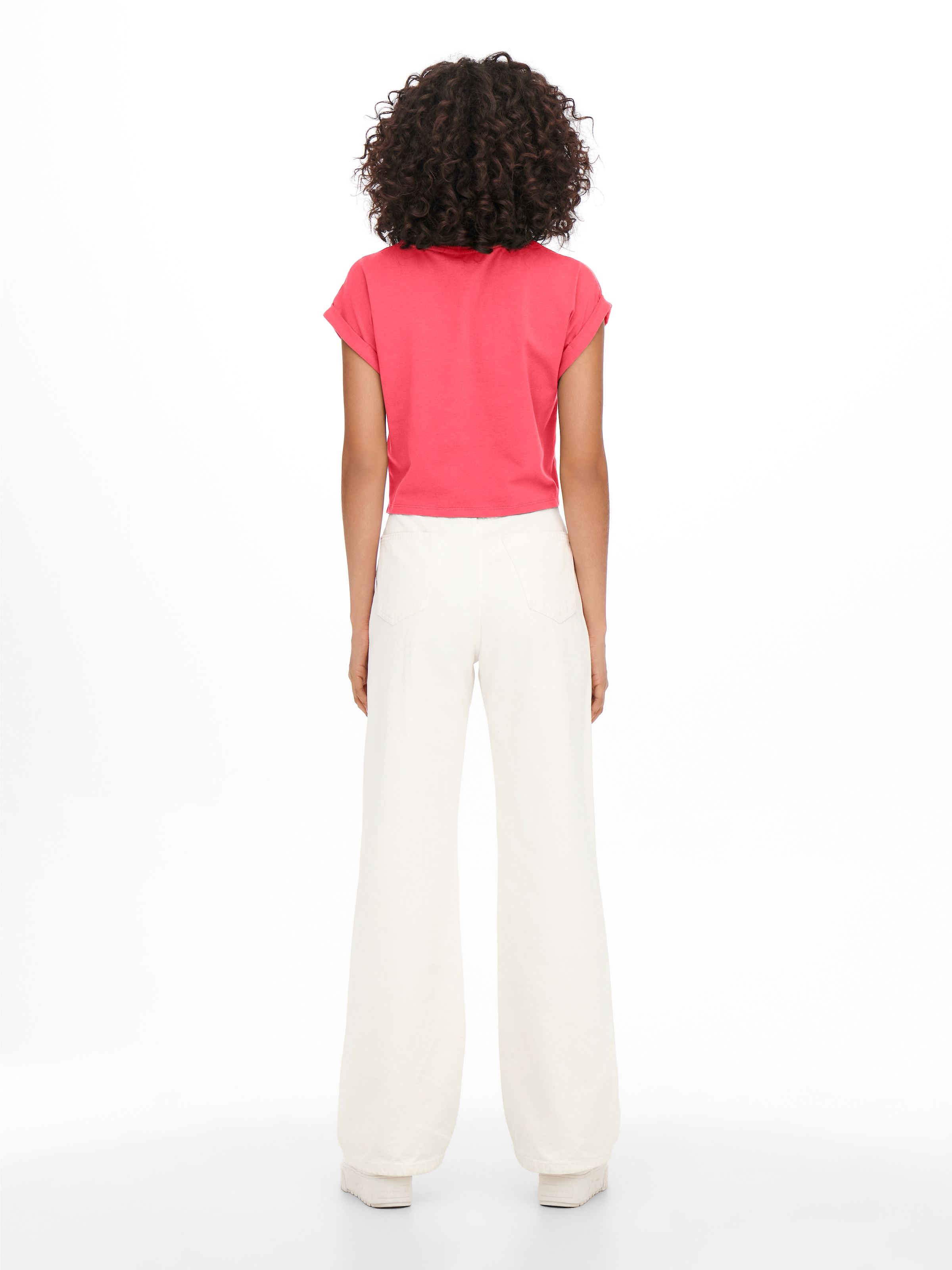 ONLY Kurzarmshirt »ONLREIGN S/S KNOT TOP NN«