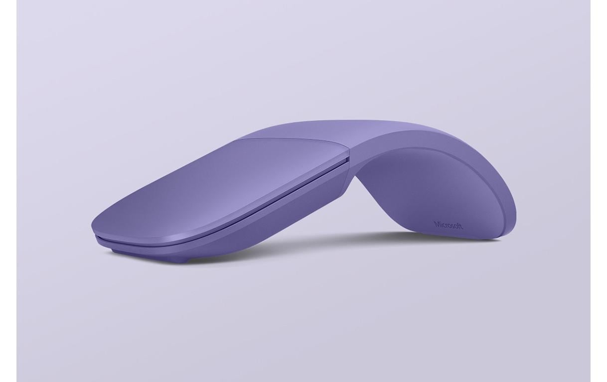 Microsoft Maus »Surface Arc Mouse«, Bluetooth, faltbar, Touch Oberfläche, Scrollrad-Emulation