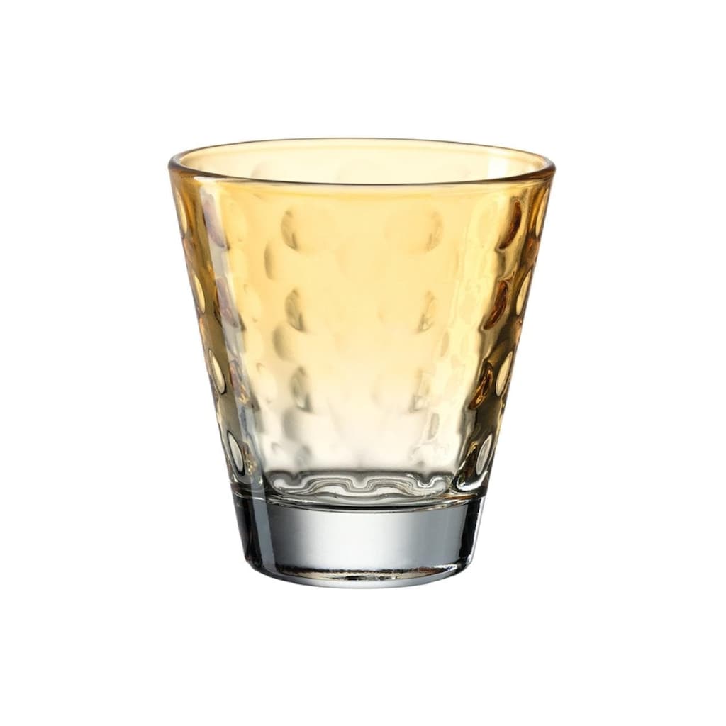 LEONARDO Glas »Optic Pastell, 215ml«, (6 tlg.)