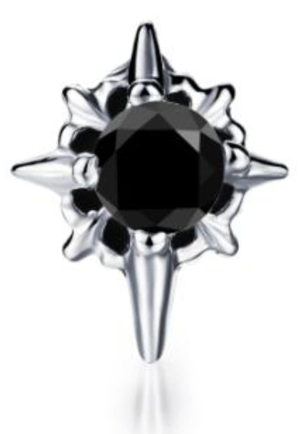 Firetti Single-Ohrstecker »Schmuck Geschenk Ohrschmuck einzeln Kreuz« mit Zirkonia (synth.)