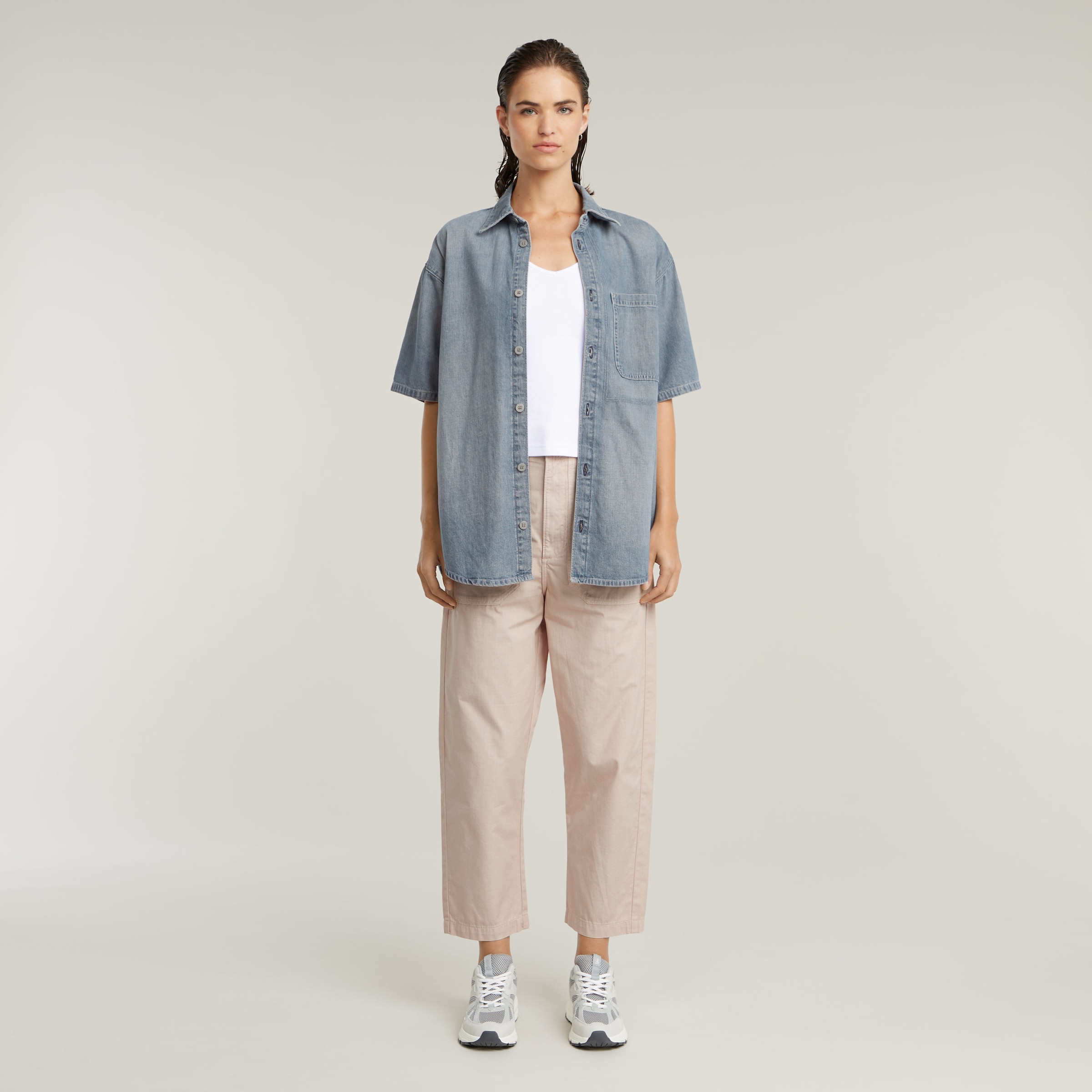 G-STAR Trägertop »Asymmetrical Zip«, mit Reissverschluss