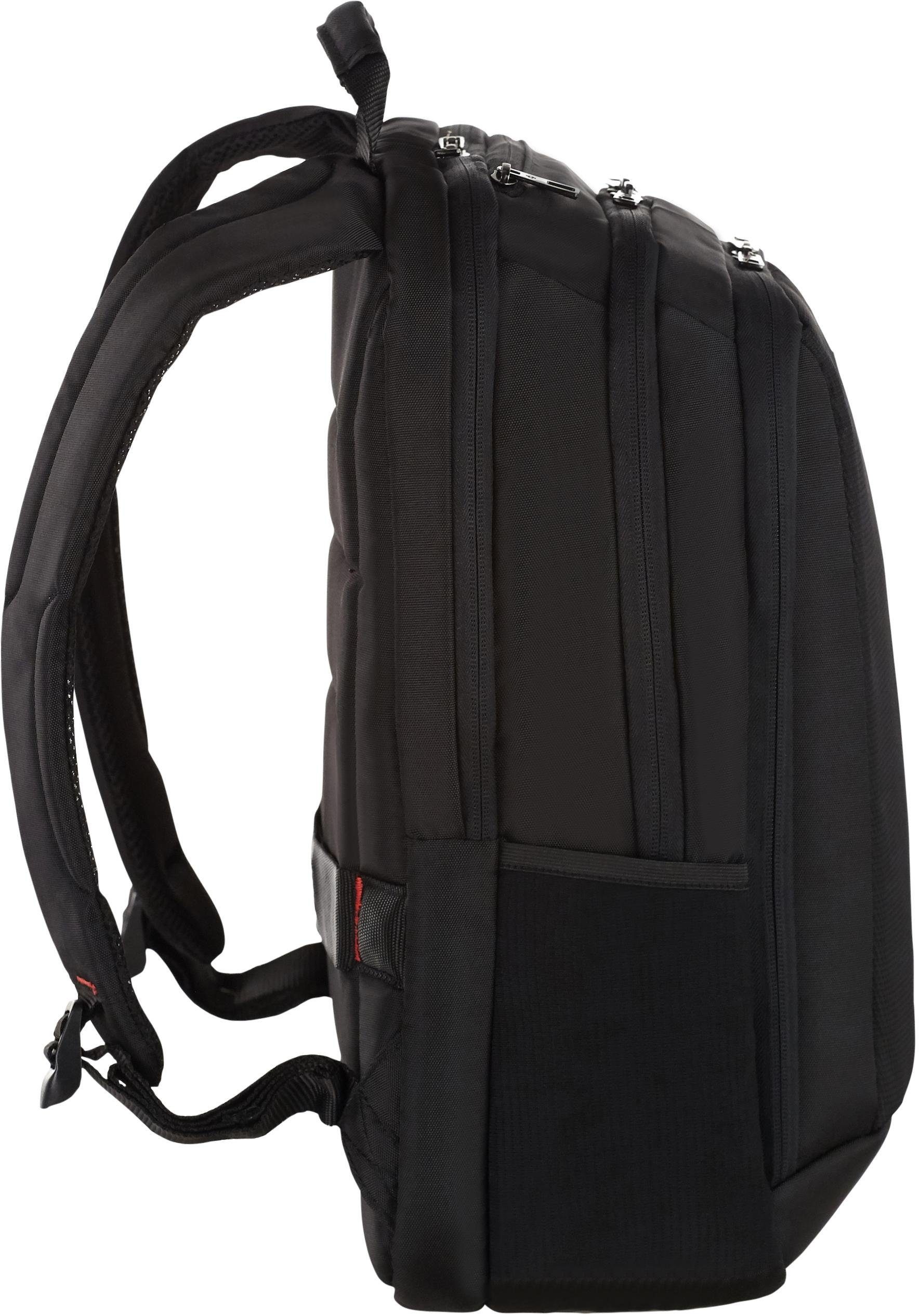 Samsonite Laptoprucksack »Guardit 2.0, black, M«, Freizeitrucksack Schulrucksack Cityrucksack Arbeitsrucksack