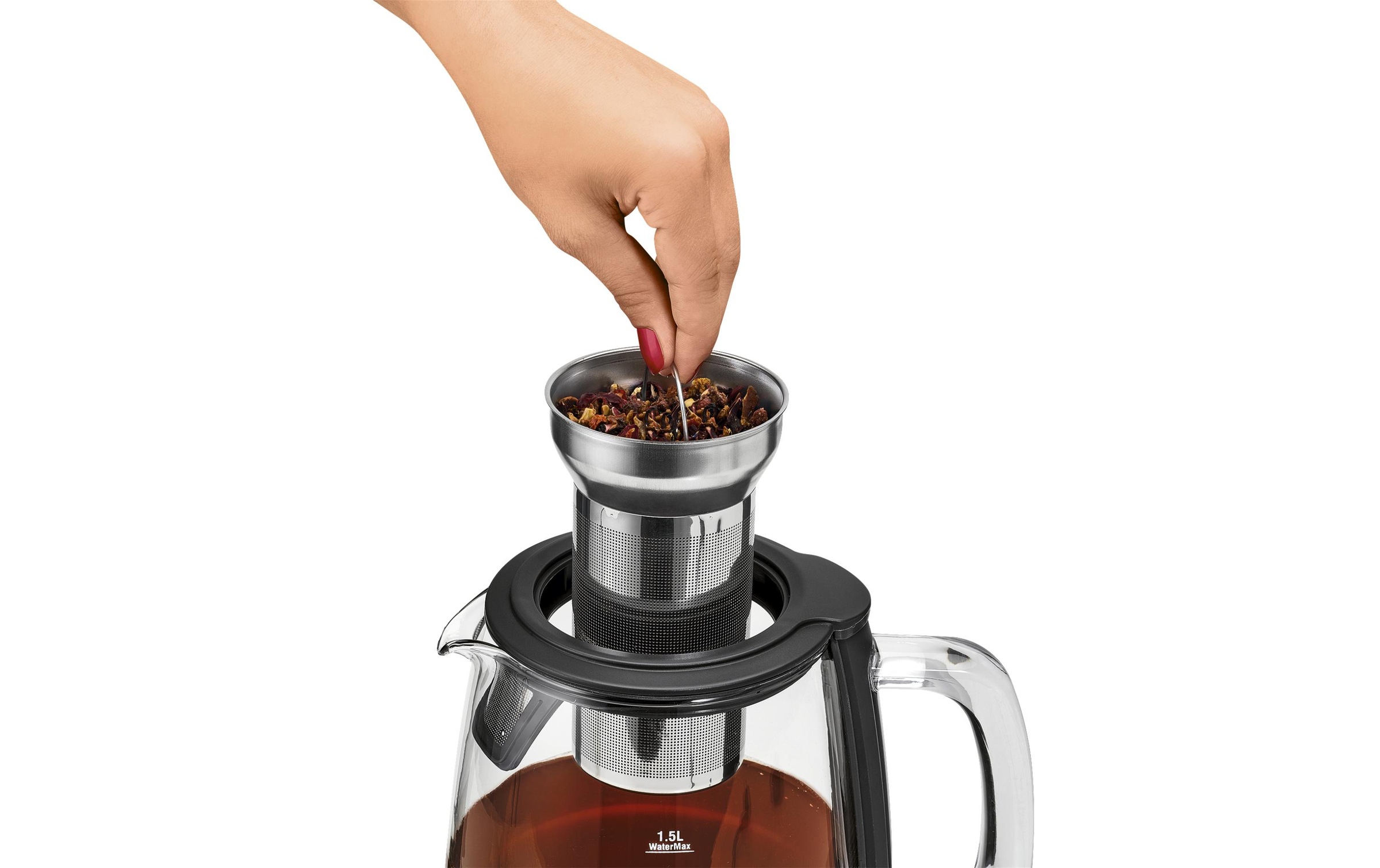 ProfiCook Wasser-/Teekocher »PC-WKS 1167 G«, 2200 W