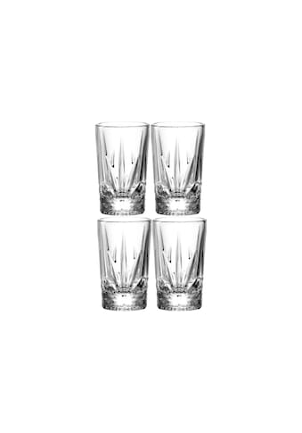 Schnapsglas »Capri 280 ml, 4 Stück, Transparent«, (4 tlg.)