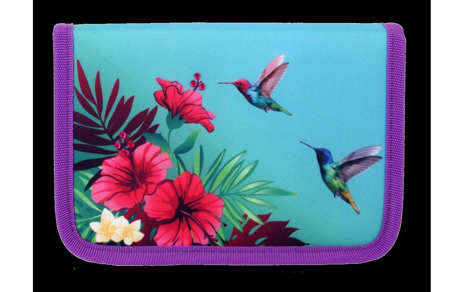Funki Schulranzen »Blume, Vogel«, Inhalt: Schulrucksack, Schüleretui gefüllt mit Faber-Castell-Produkten