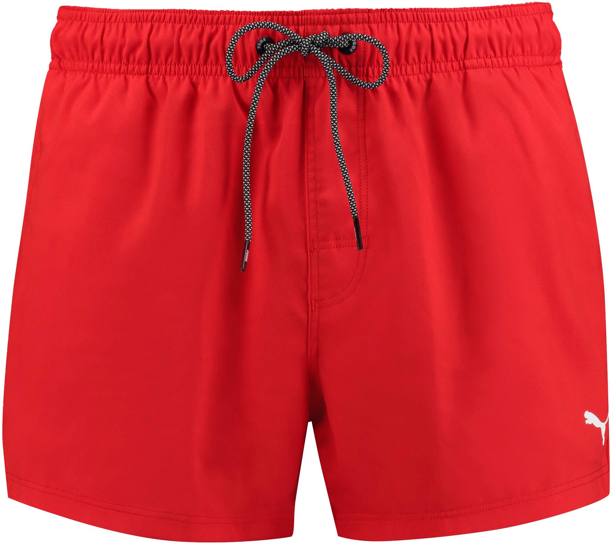 PUMA Badeshorts »PUMA SWIM MEN SHORT LENGTH SWIM SHORTS«, mit seitlichen Eingriff-Taschen,  Gesässtasche mit Klettverschluss